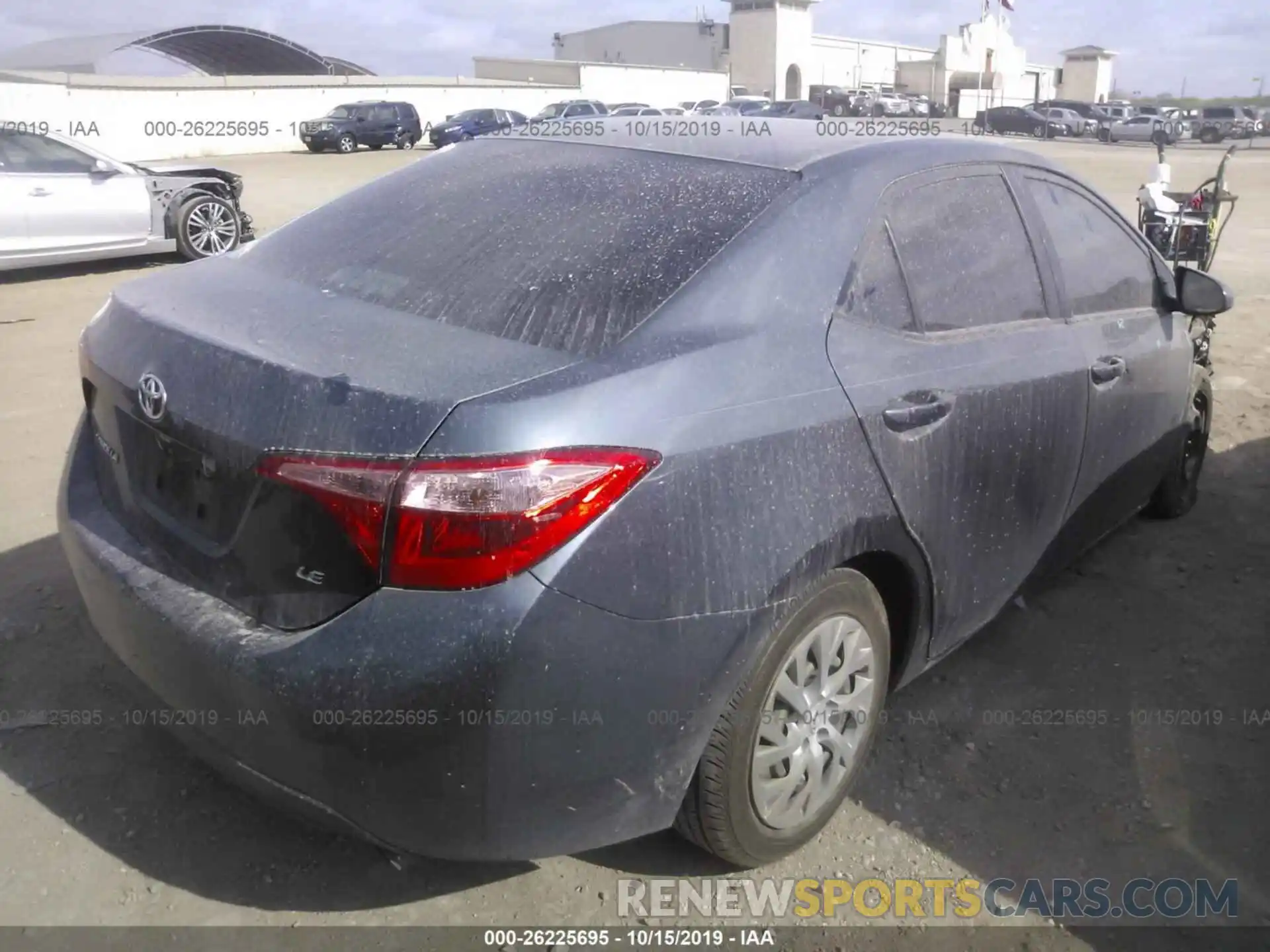 4 Photograph of a damaged car 5YFBURHE2KP867278 TOYOTA COROLLA 2019