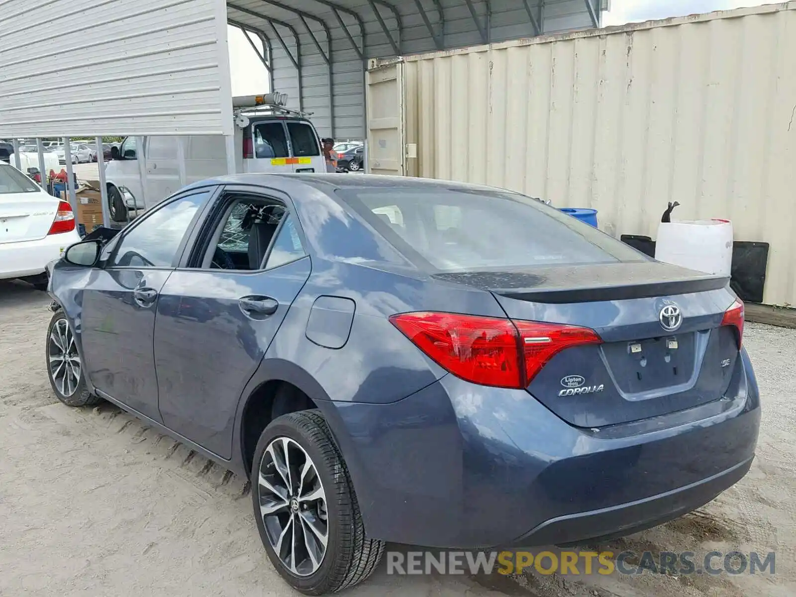 3 Photograph of a damaged car 5YFBURHE2KP867555 TOYOTA COROLLA 2019