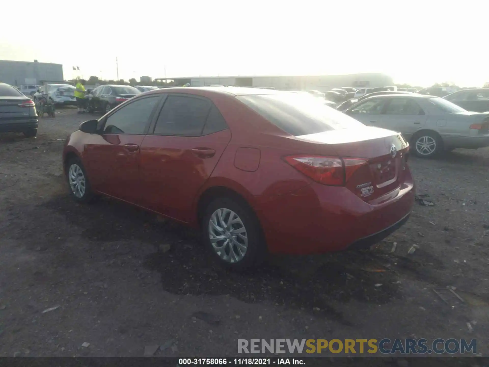 3 Photograph of a damaged car 5YFBURHE2KP868060 TOYOTA COROLLA 2019