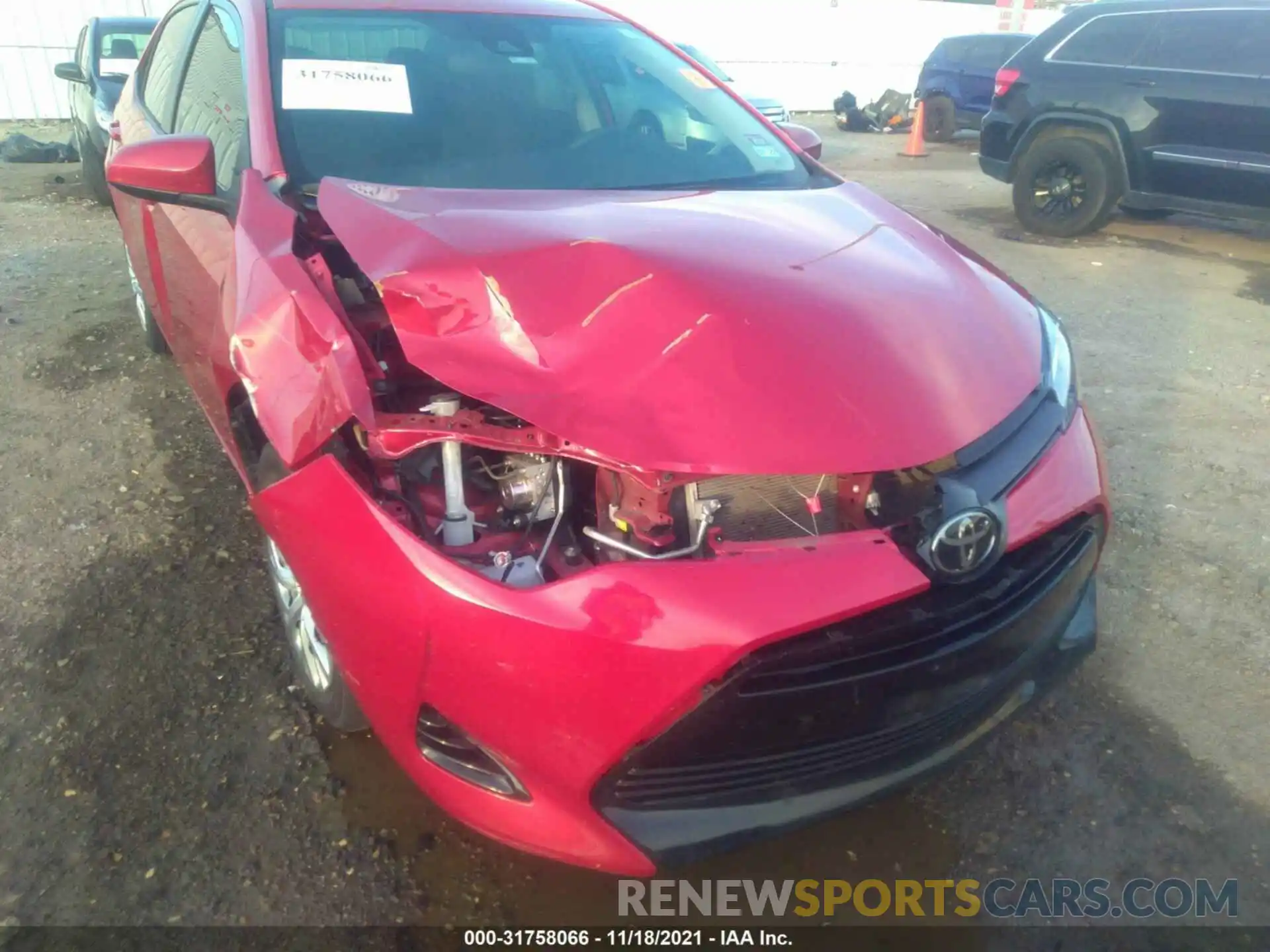 6 Photograph of a damaged car 5YFBURHE2KP868060 TOYOTA COROLLA 2019