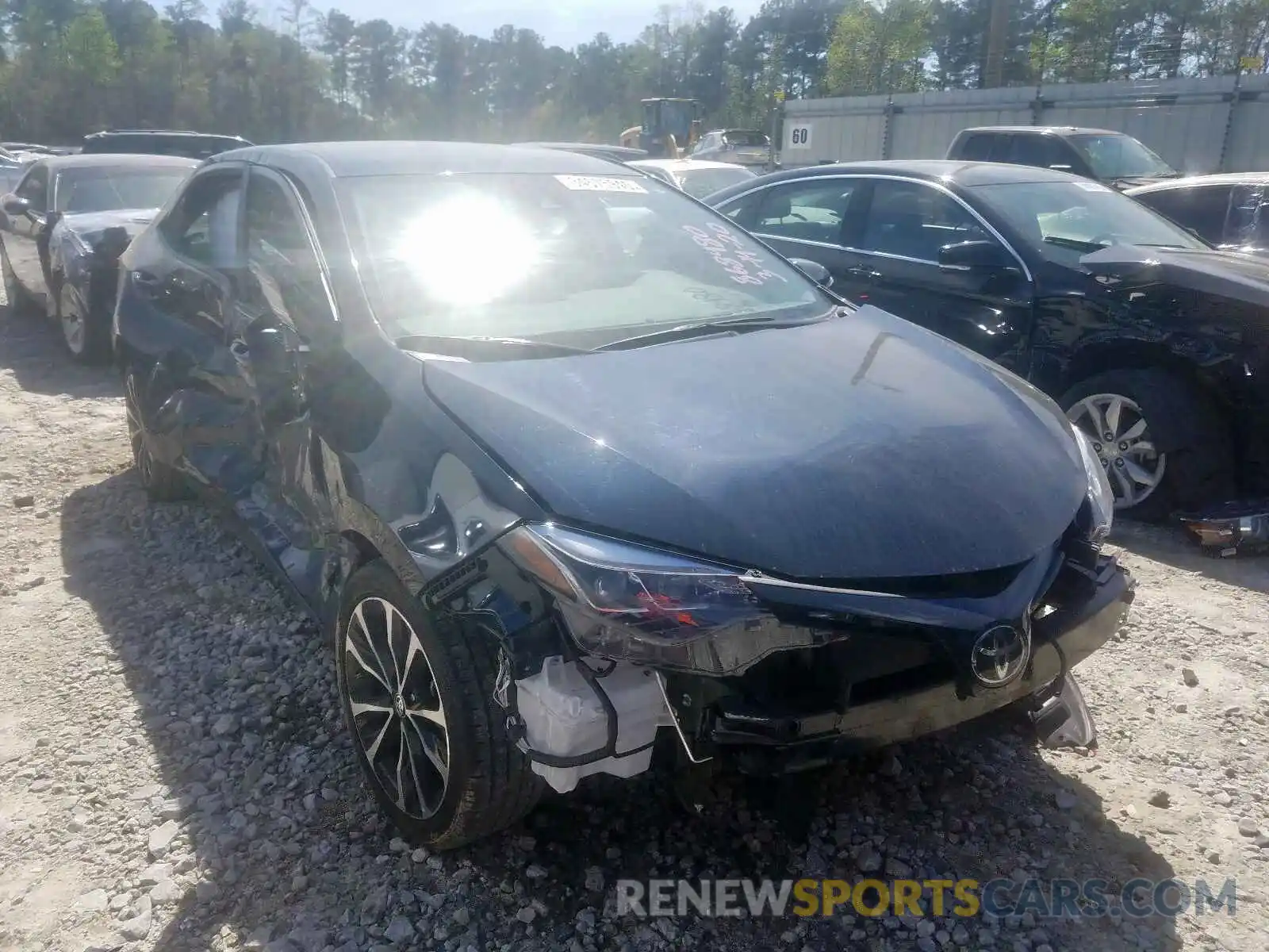 1 Photograph of a damaged car 5YFBURHE2KP868480 TOYOTA COROLLA 2019