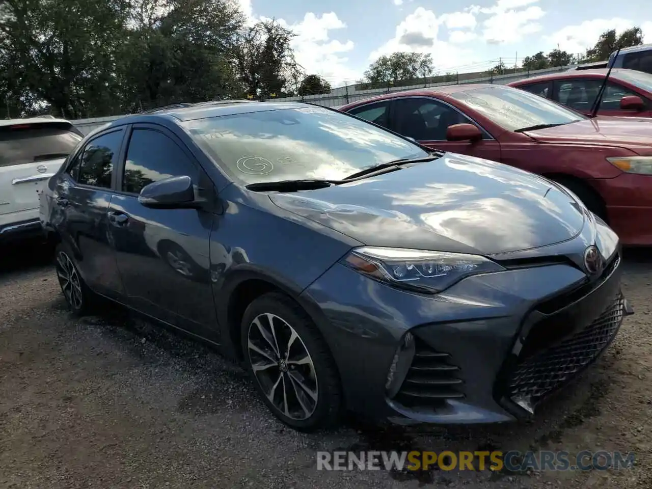 1 Photograph of a damaged car 5YFBURHE2KP868589 TOYOTA COROLLA 2019