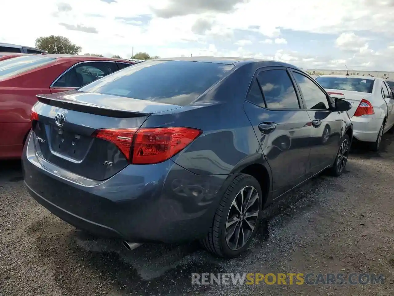 4 Photograph of a damaged car 5YFBURHE2KP868589 TOYOTA COROLLA 2019