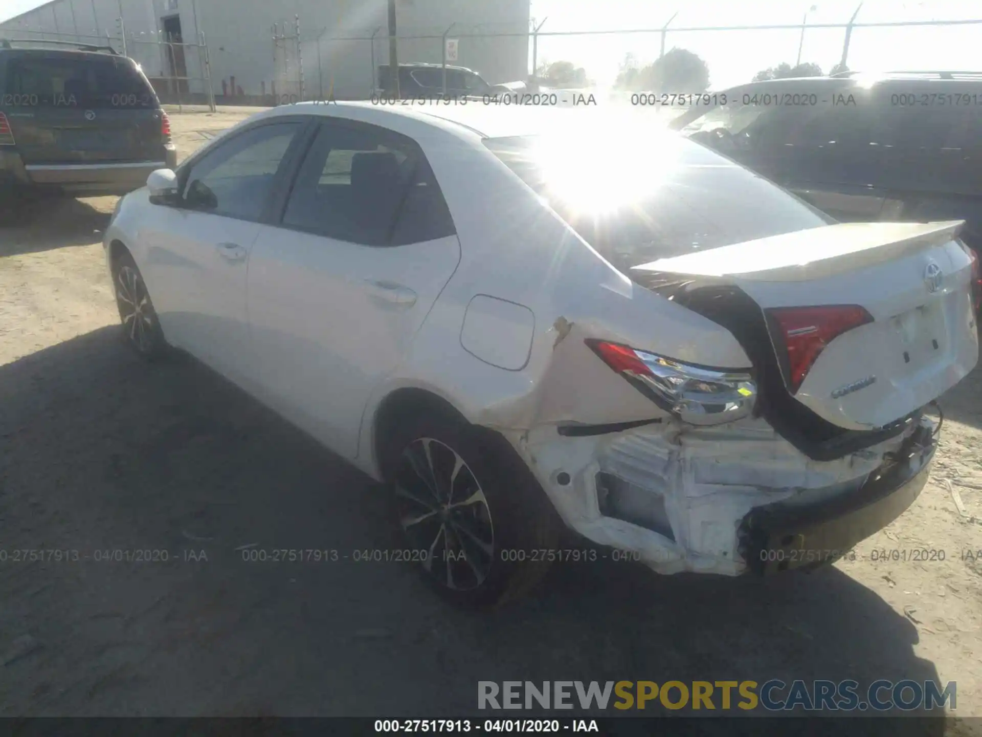 3 Photograph of a damaged car 5YFBURHE2KP868723 TOYOTA COROLLA 2019