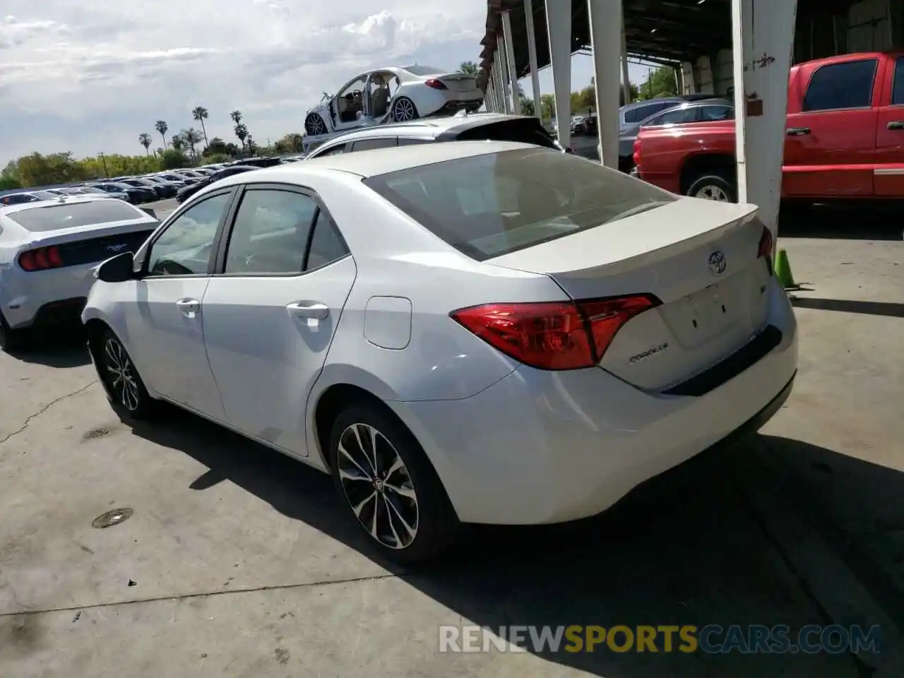 3 Photograph of a damaged car 5YFBURHE2KP868849 TOYOTA COROLLA 2019