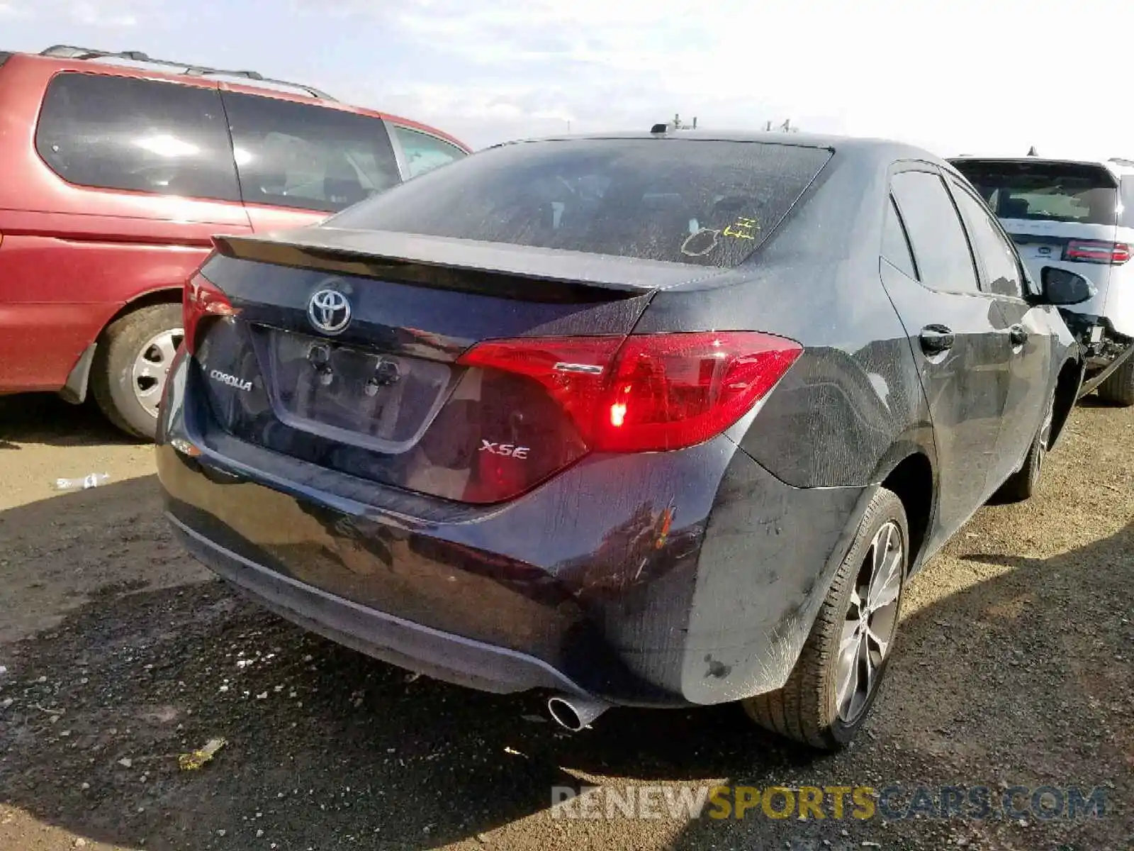 4 Photograph of a damaged car 5YFBURHE2KP869032 TOYOTA COROLLA 2019