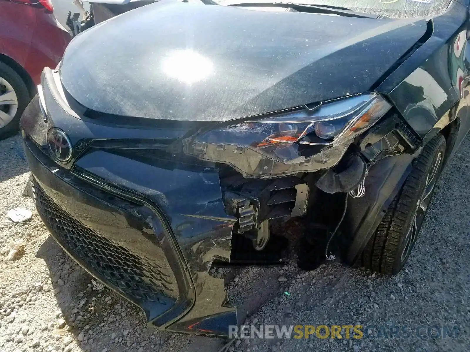 9 Photograph of a damaged car 5YFBURHE2KP869032 TOYOTA COROLLA 2019