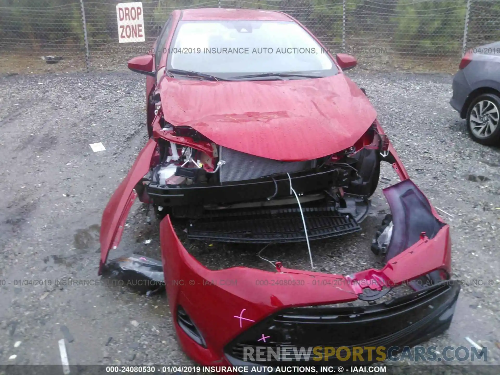 6 Photograph of a damaged car 5YFBURHE2KP869208 TOYOTA COROLLA 2019