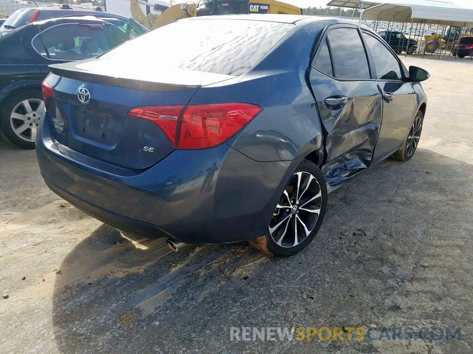 4 Photograph of a damaged car 5YFBURHE2KP869287 TOYOTA COROLLA 2019