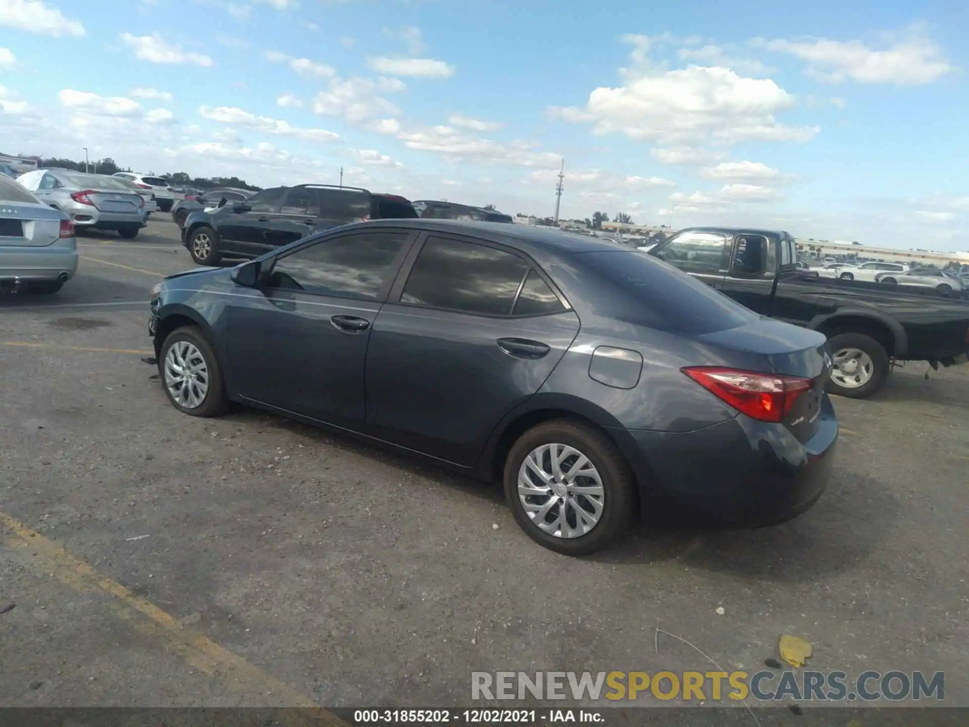 3 Photograph of a damaged car 5YFBURHE2KP869449 TOYOTA COROLLA 2019