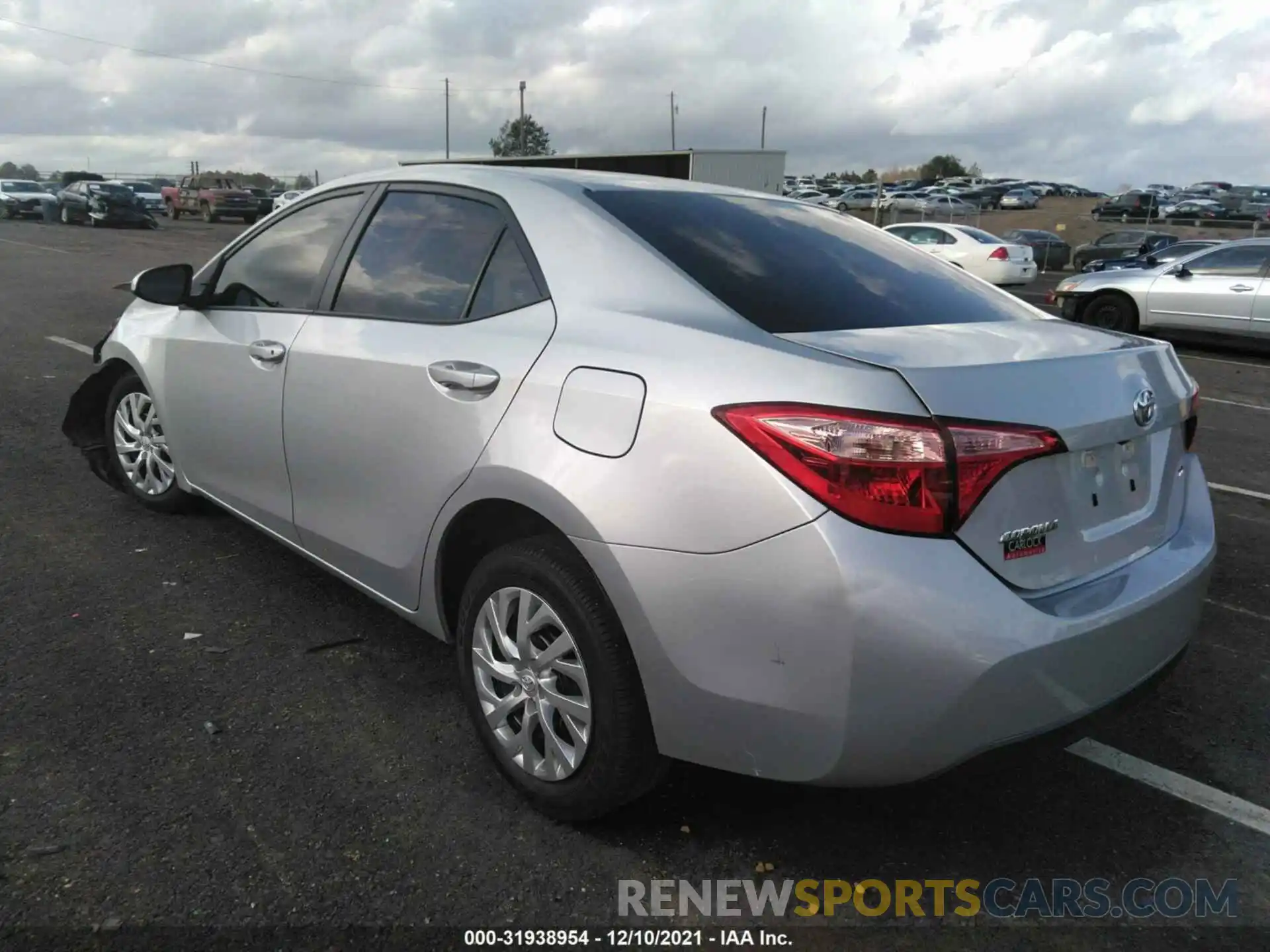 3 Photograph of a damaged car 5YFBURHE2KP869600 TOYOTA COROLLA 2019