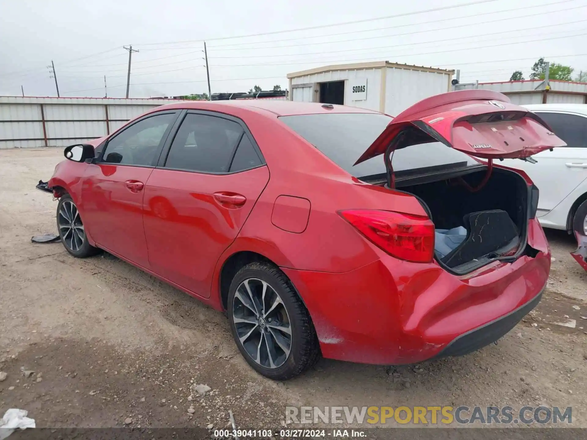 3 Фотография поврежденного автомобиля 5YFBURHE2KP869712 TOYOTA COROLLA 2019