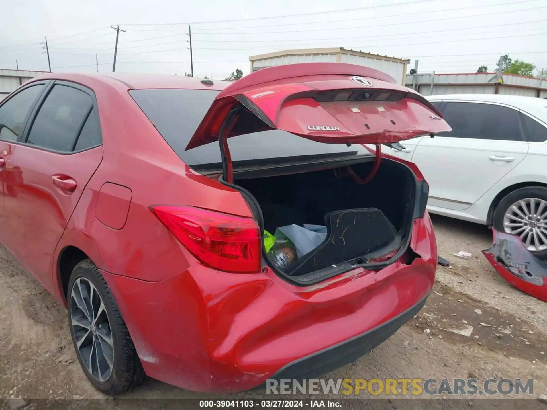 6 Photograph of a damaged car 5YFBURHE2KP869712 TOYOTA COROLLA 2019