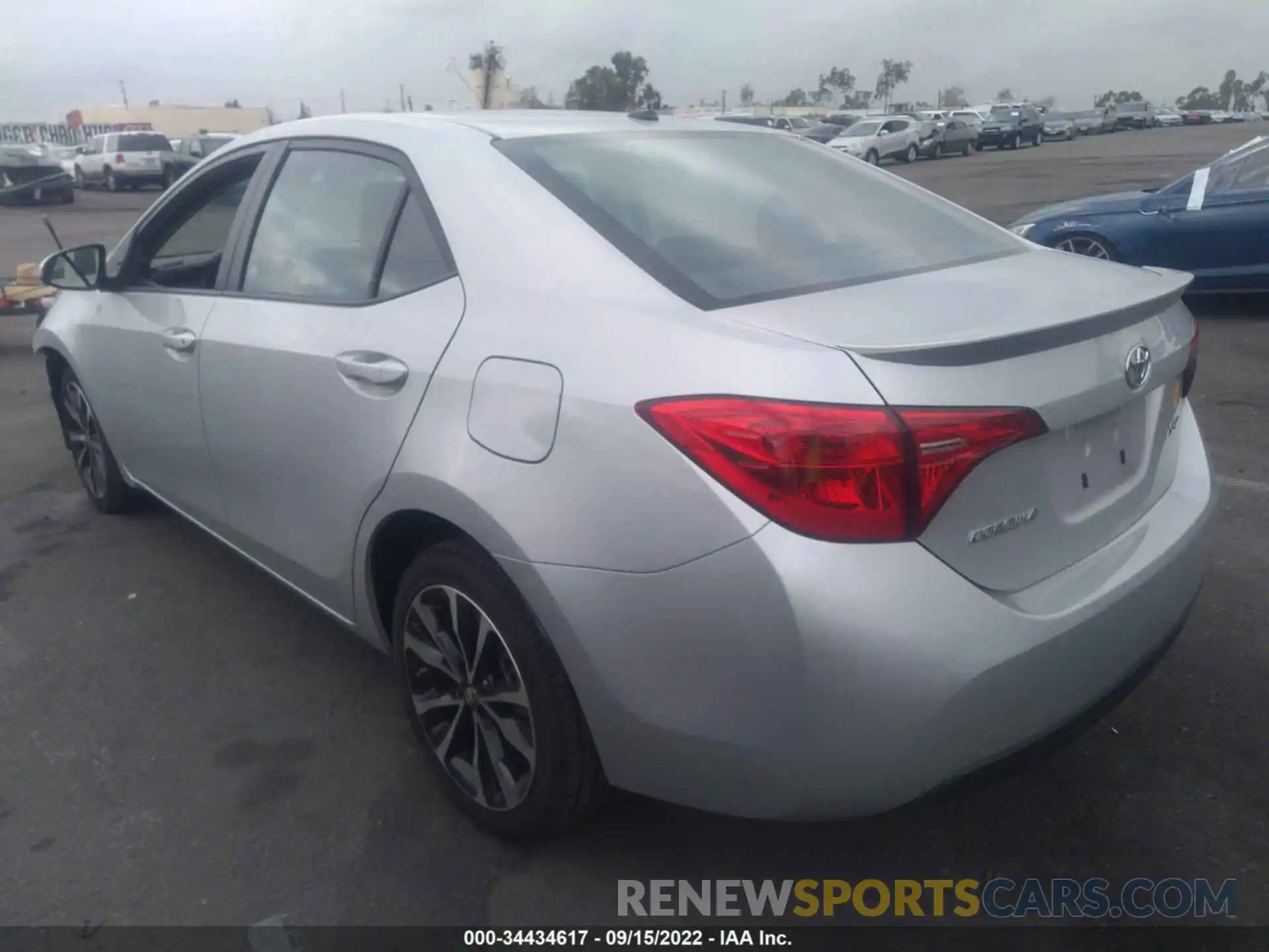 3 Photograph of a damaged car 5YFBURHE2KP869791 TOYOTA COROLLA 2019