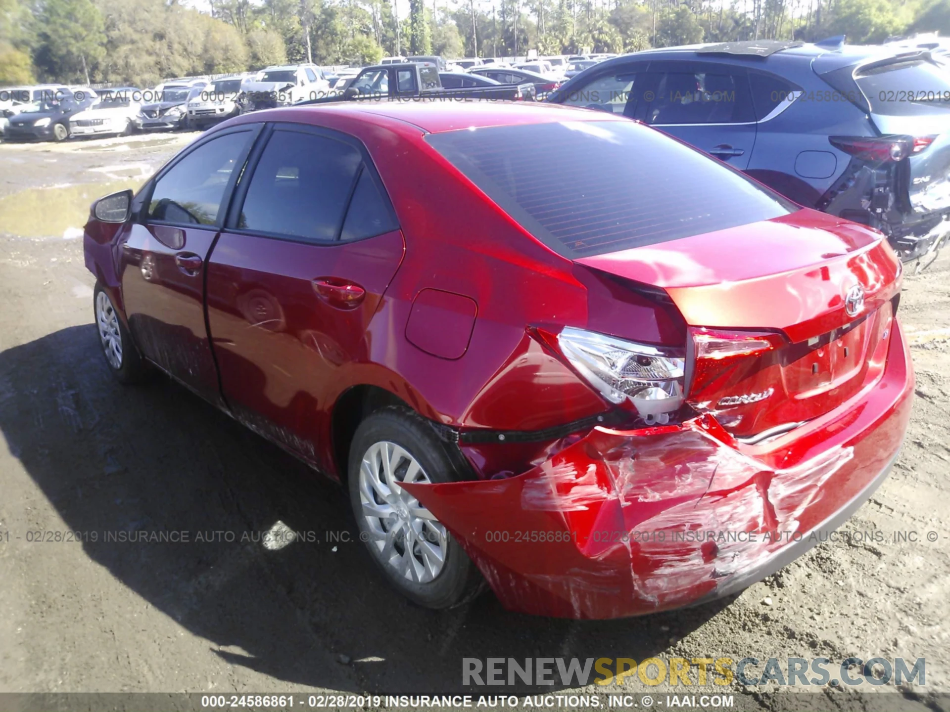 3 Photograph of a damaged car 5YFBURHE2KP870083 TOYOTA COROLLA 2019