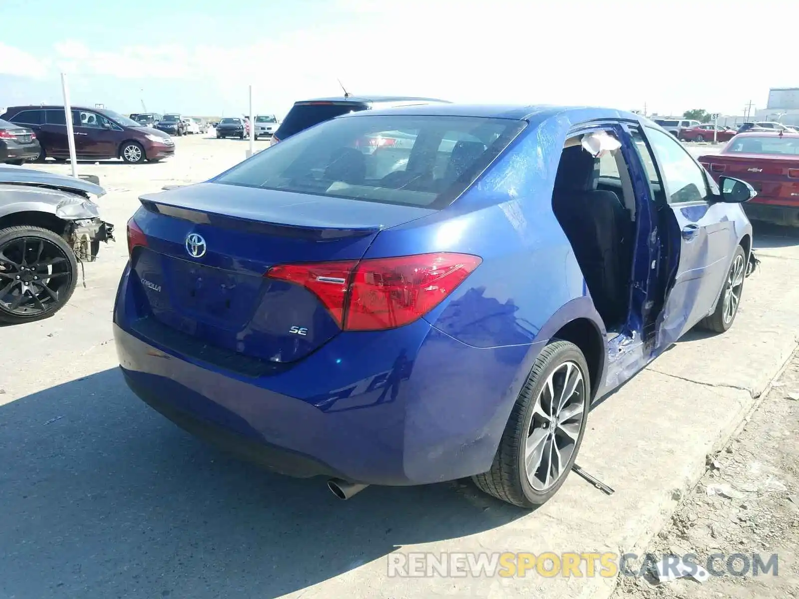 4 Photograph of a damaged car 5YFBURHE2KP870200 TOYOTA COROLLA 2019