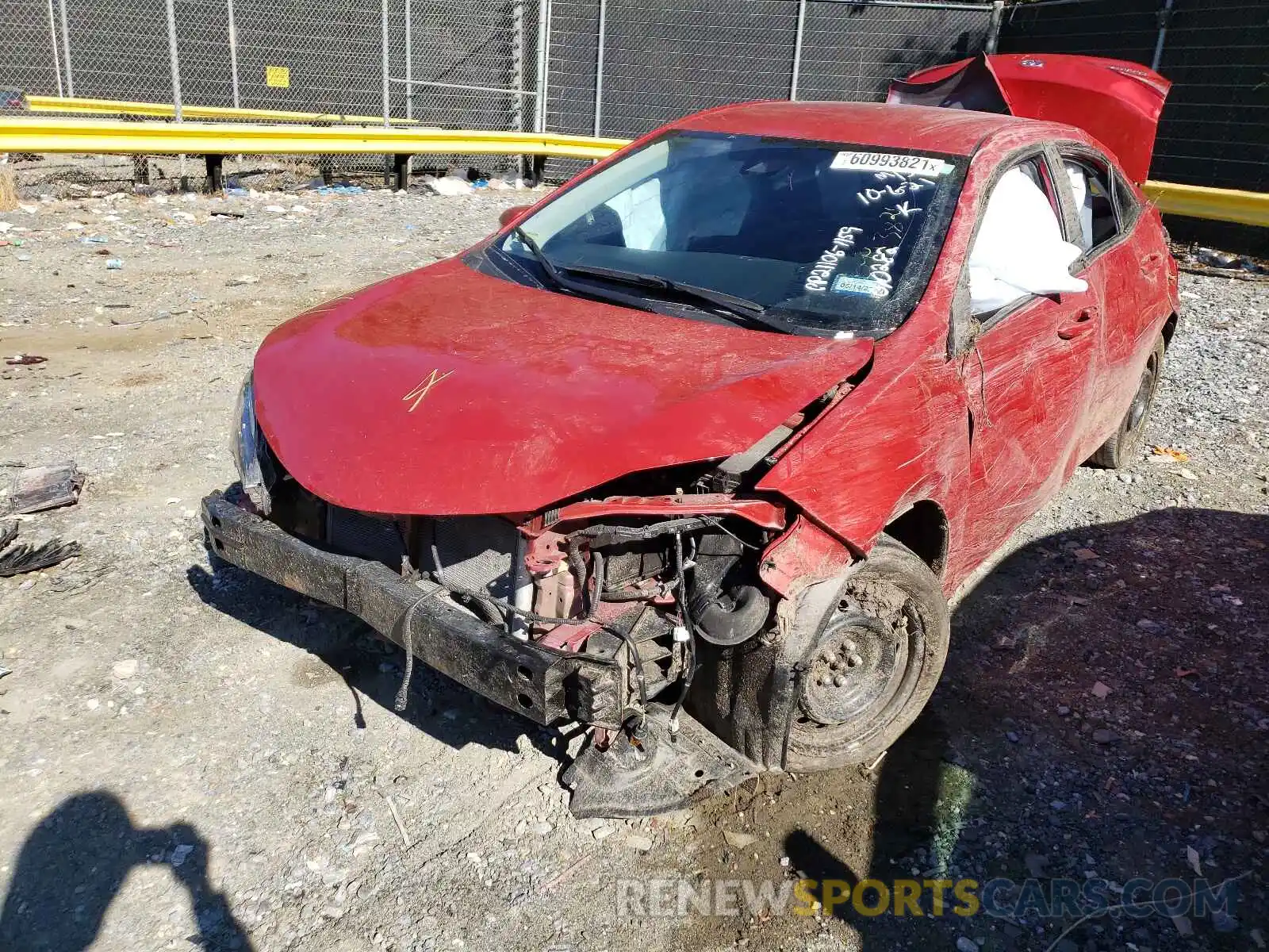 9 Photograph of a damaged car 5YFBURHE2KP870326 TOYOTA COROLLA 2019