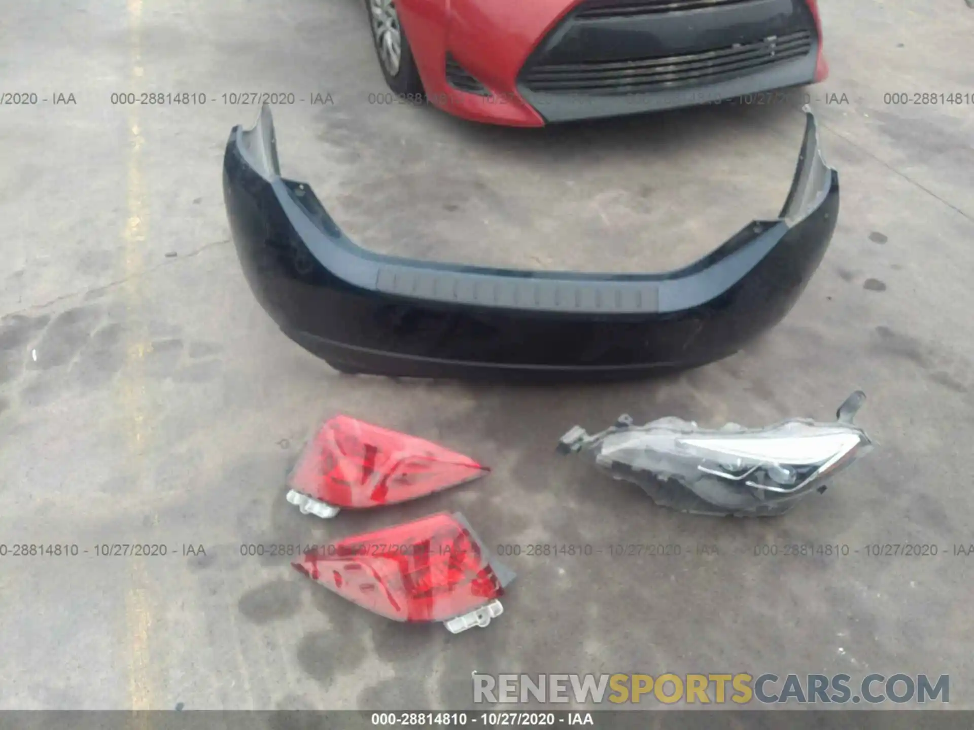 11 Photograph of a damaged car 5YFBURHE2KP870472 TOYOTA COROLLA 2019