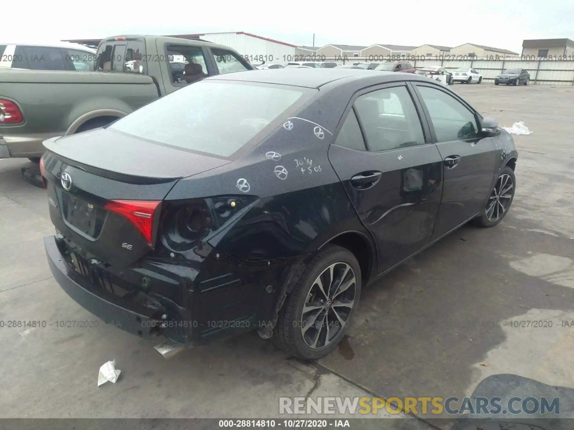 4 Photograph of a damaged car 5YFBURHE2KP870472 TOYOTA COROLLA 2019