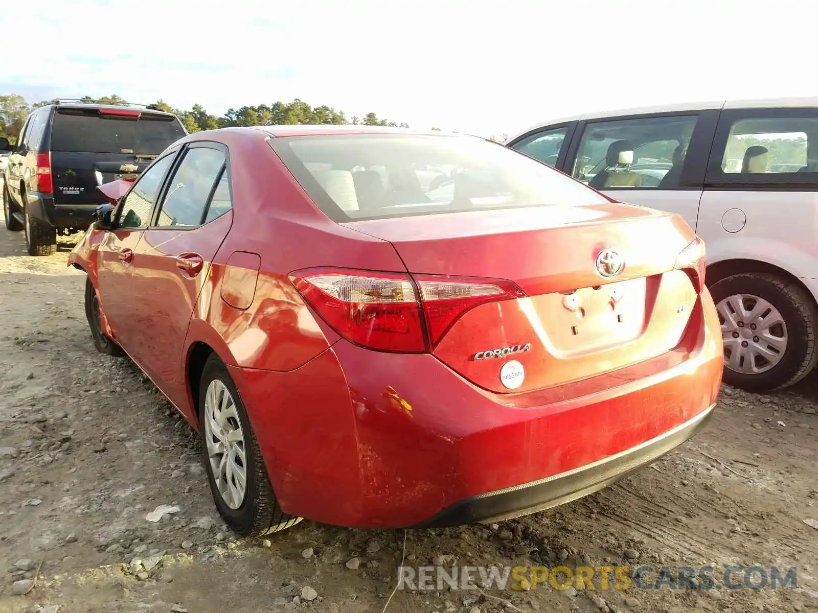 3 Photograph of a damaged car 5YFBURHE2KP870519 TOYOTA COROLLA 2019