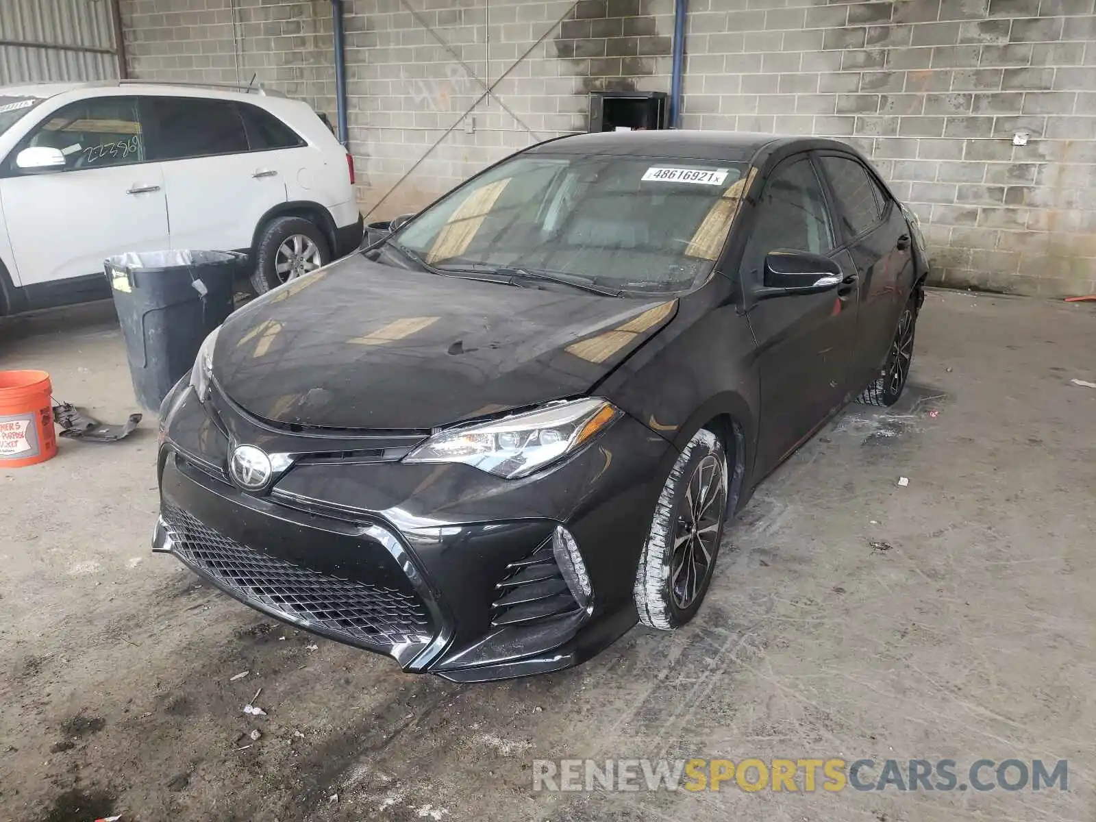 2 Photograph of a damaged car 5YFBURHE2KP870746 TOYOTA COROLLA 2019