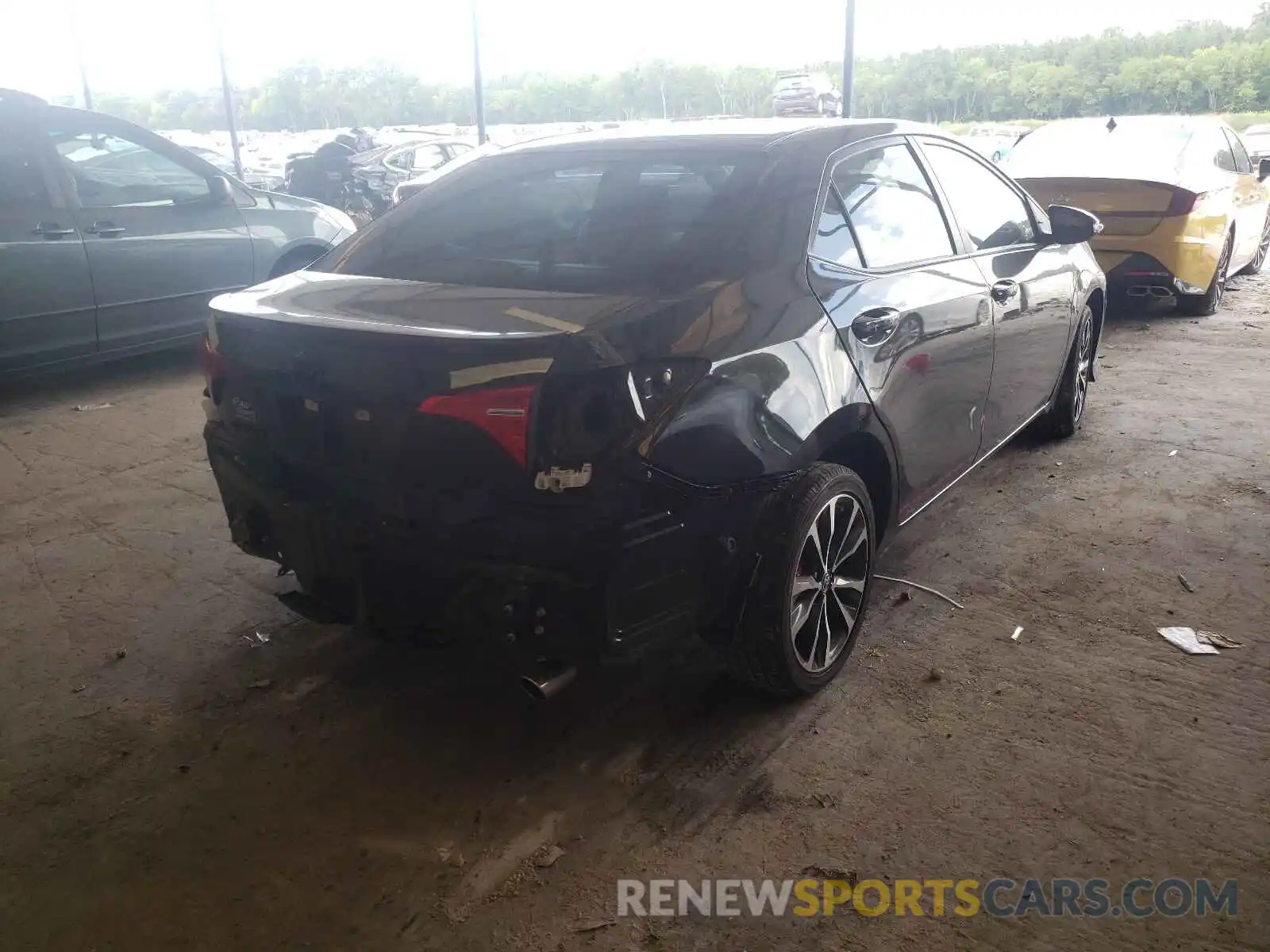 4 Photograph of a damaged car 5YFBURHE2KP870746 TOYOTA COROLLA 2019