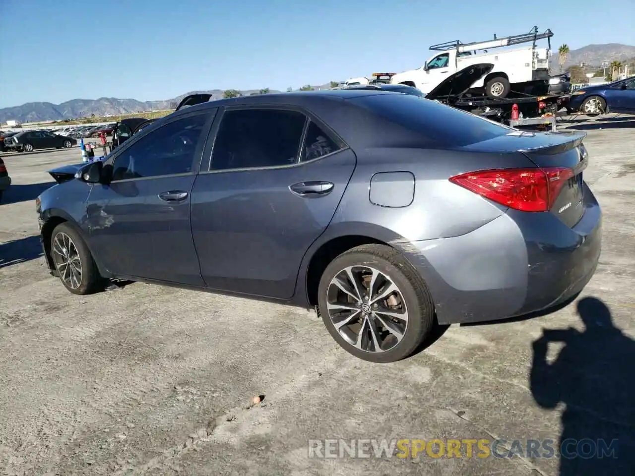 2 Photograph of a damaged car 5YFBURHE2KP871007 TOYOTA COROLLA 2019