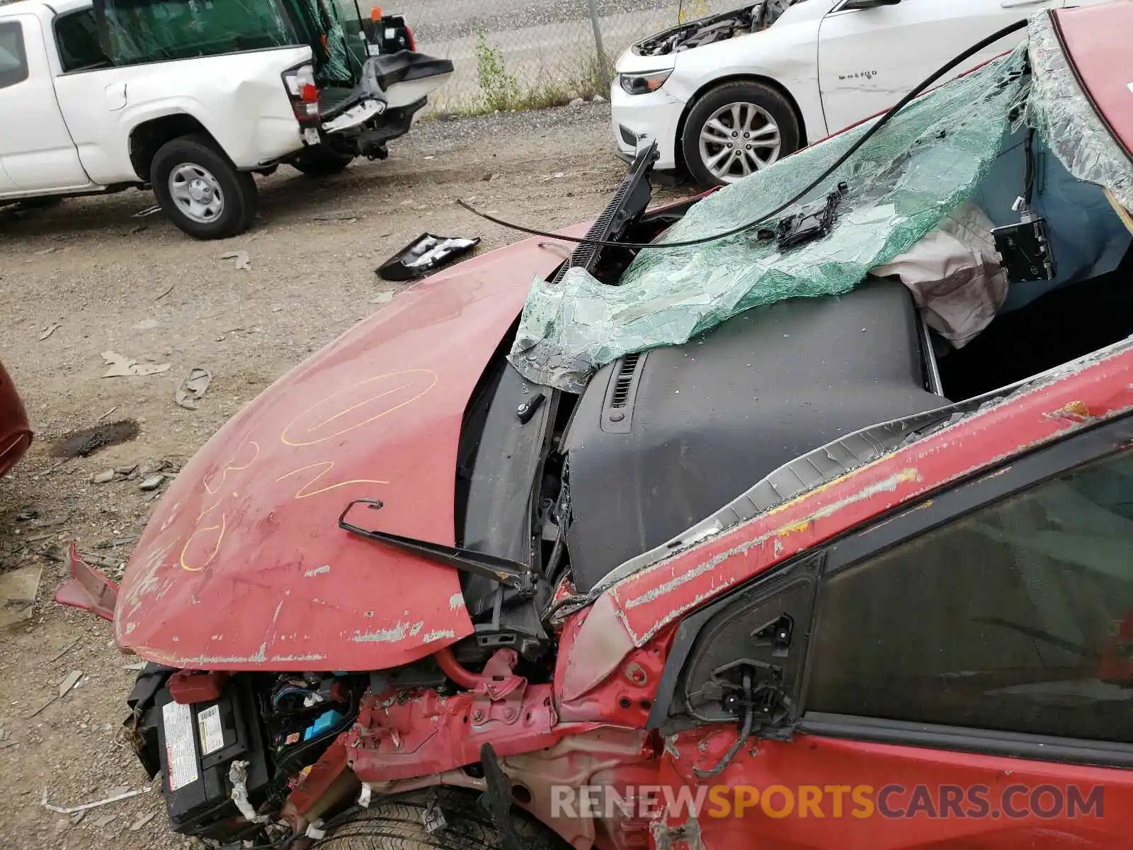 9 Photograph of a damaged car 5YFBURHE2KP871217 TOYOTA COROLLA 2019