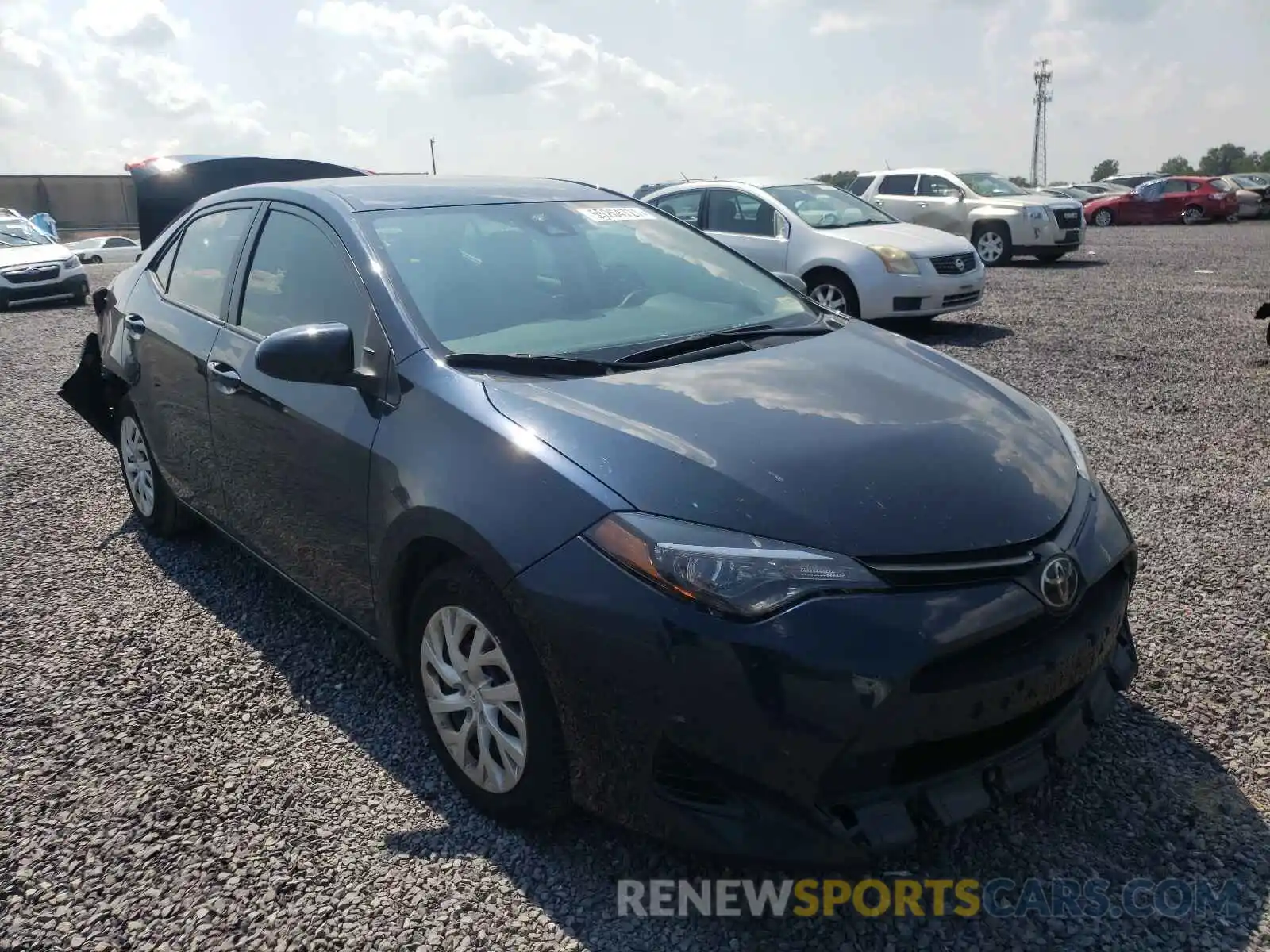 1 Photograph of a damaged car 5YFBURHE2KP871458 TOYOTA COROLLA 2019