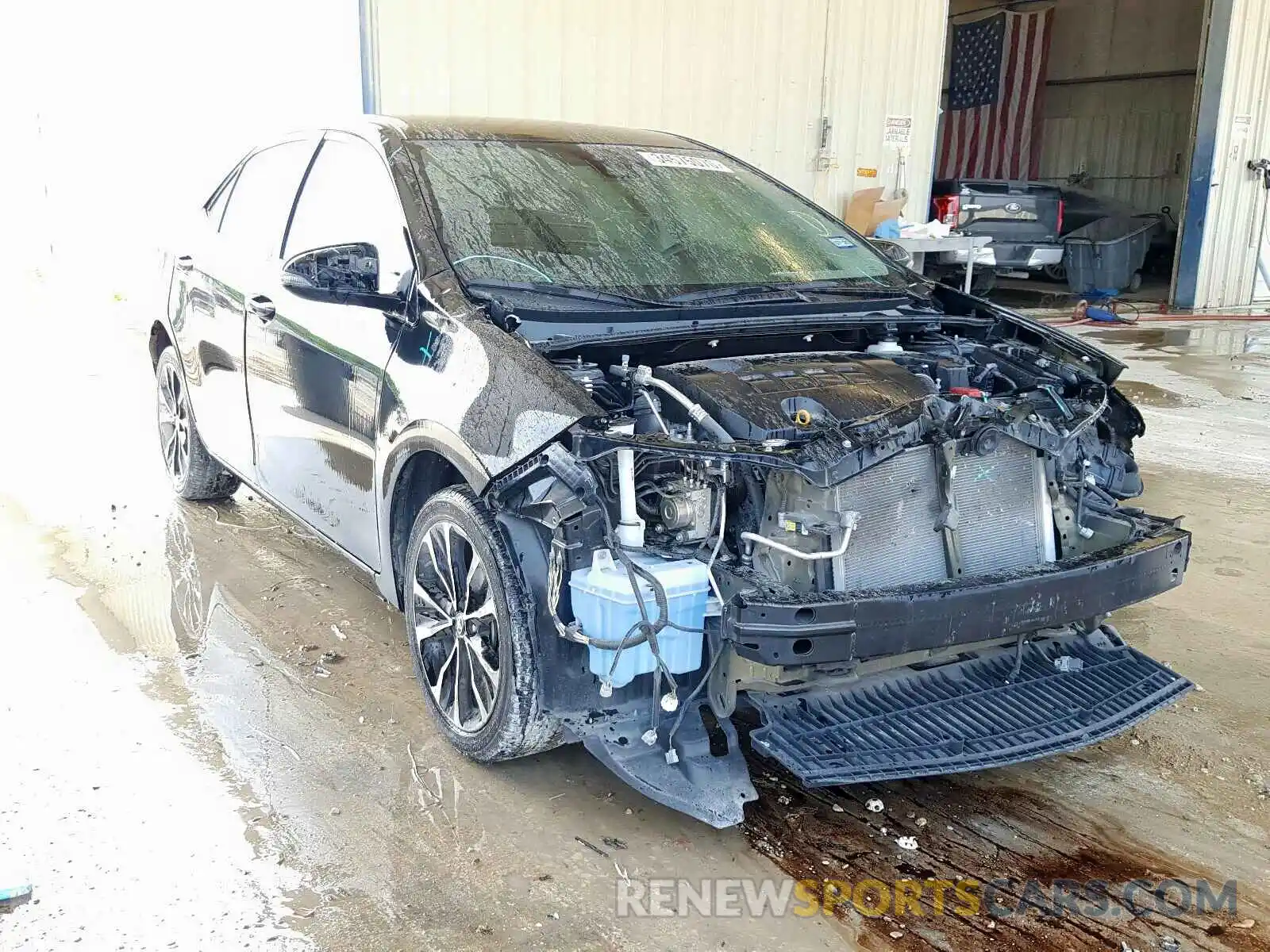 1 Photograph of a damaged car 5YFBURHE2KP871475 TOYOTA COROLLA 2019