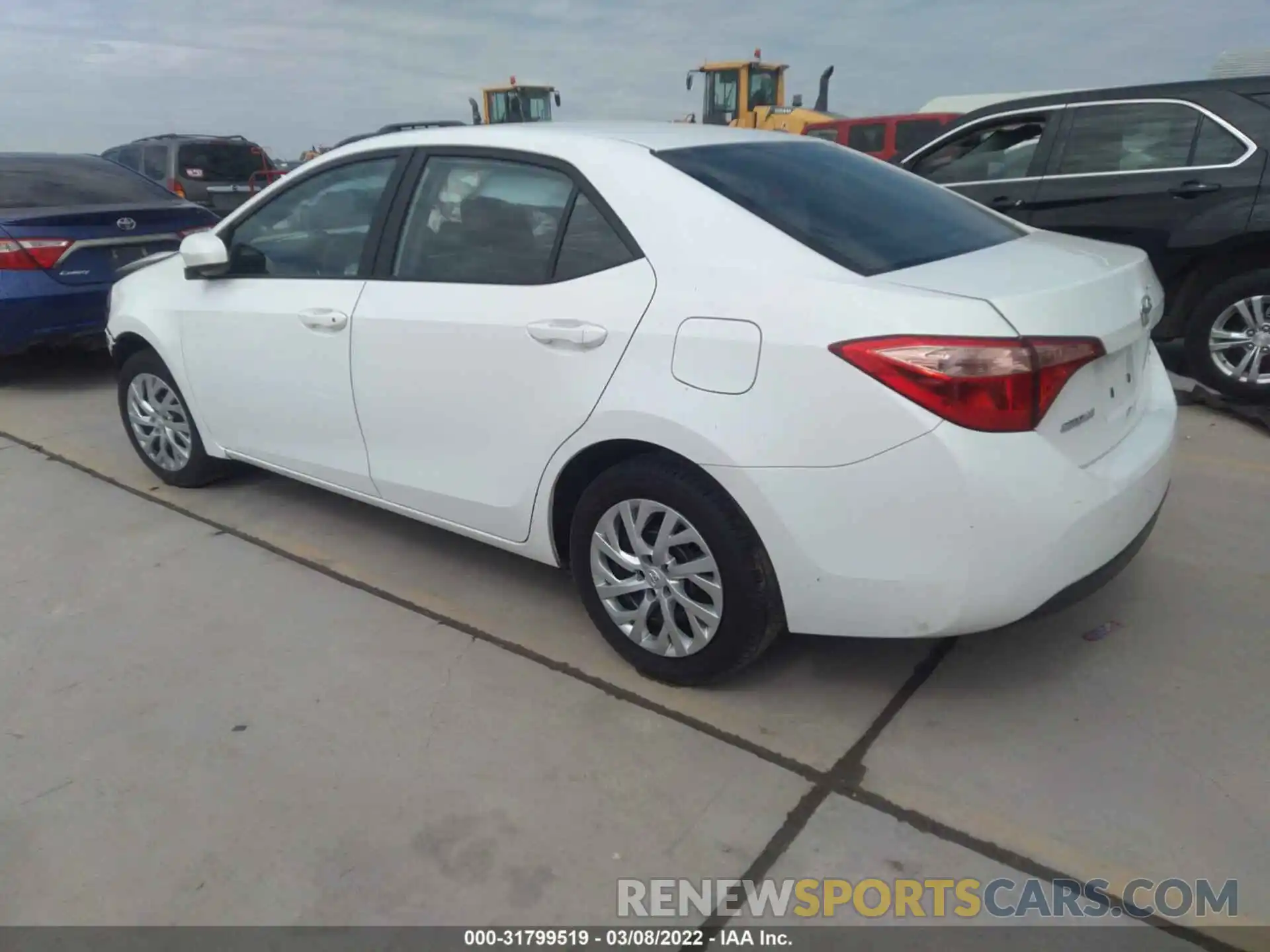 3 Photograph of a damaged car 5YFBURHE2KP871976 TOYOTA COROLLA 2019