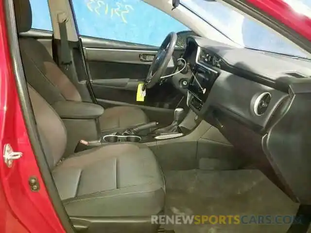 5 Photograph of a damaged car 5YFBURHE2KP872058 TOYOTA COROLLA 2019