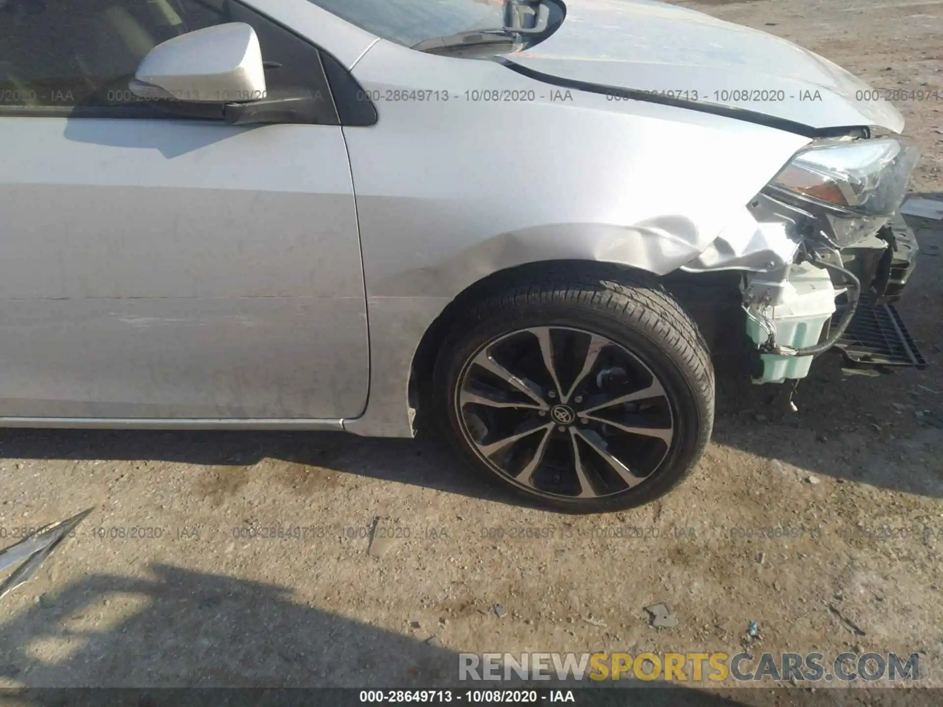 6 Photograph of a damaged car 5YFBURHE2KP872853 TOYOTA COROLLA 2019