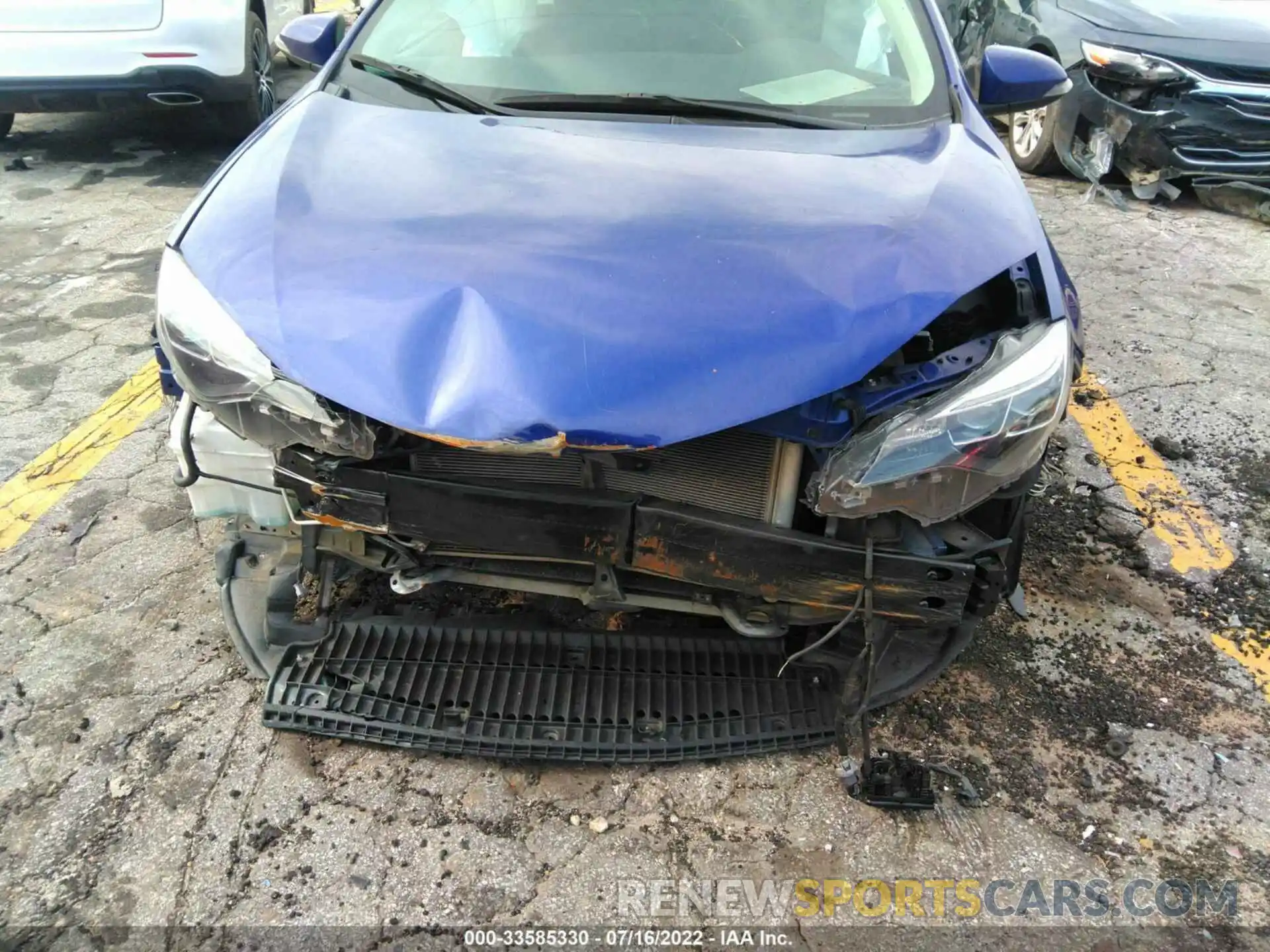 6 Photograph of a damaged car 5YFBURHE2KP873145 TOYOTA COROLLA 2019