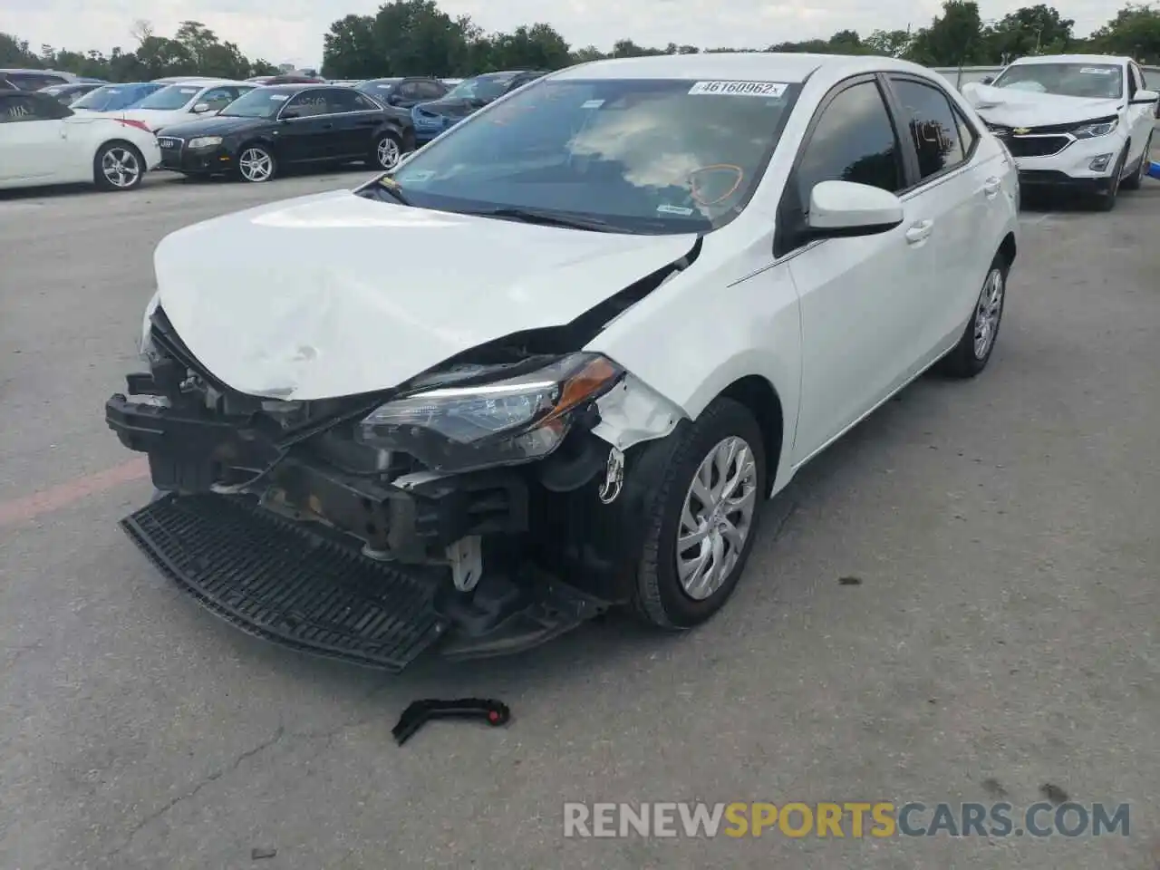 2 Photograph of a damaged car 5YFBURHE2KP873212 TOYOTA COROLLA 2019