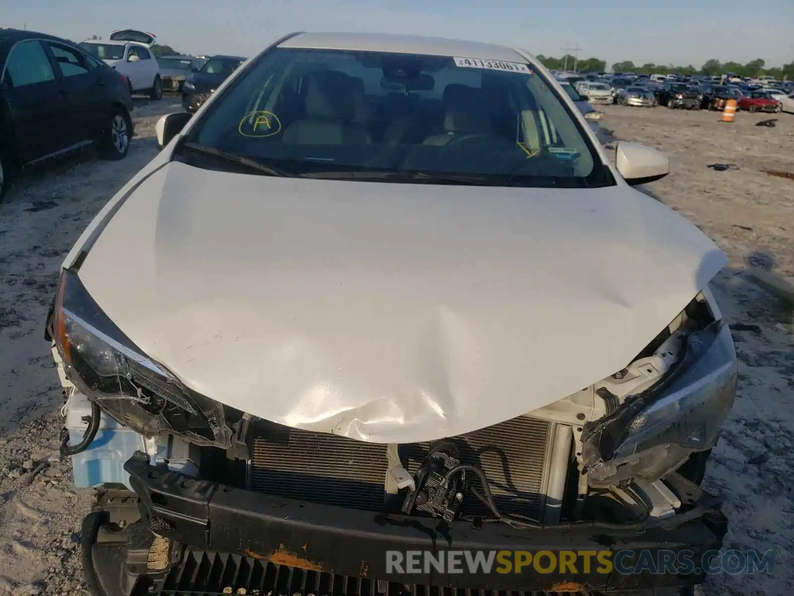 7 Photograph of a damaged car 5YFBURHE2KP873906 TOYOTA COROLLA 2019