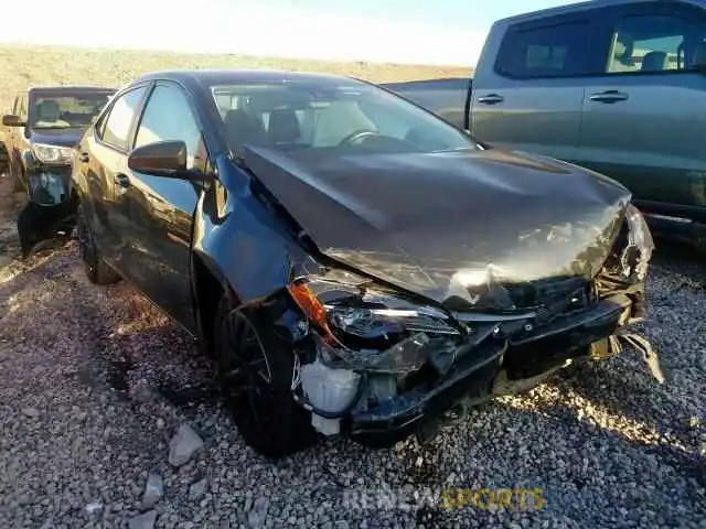 1 Photograph of a damaged car 5YFBURHE2KP874540 TOYOTA COROLLA 2019