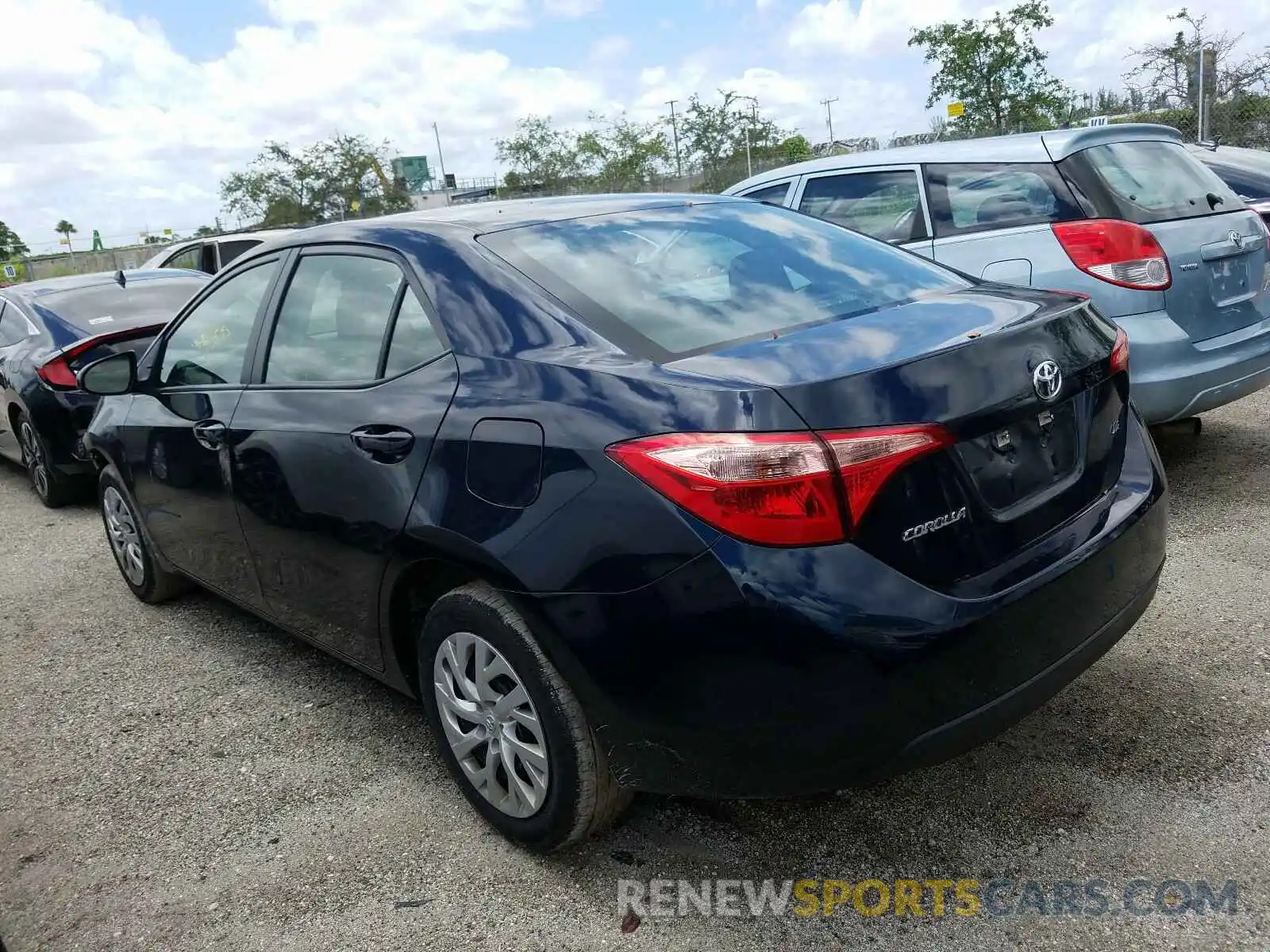 3 Photograph of a damaged car 5YFBURHE2KP874781 TOYOTA COROLLA 2019