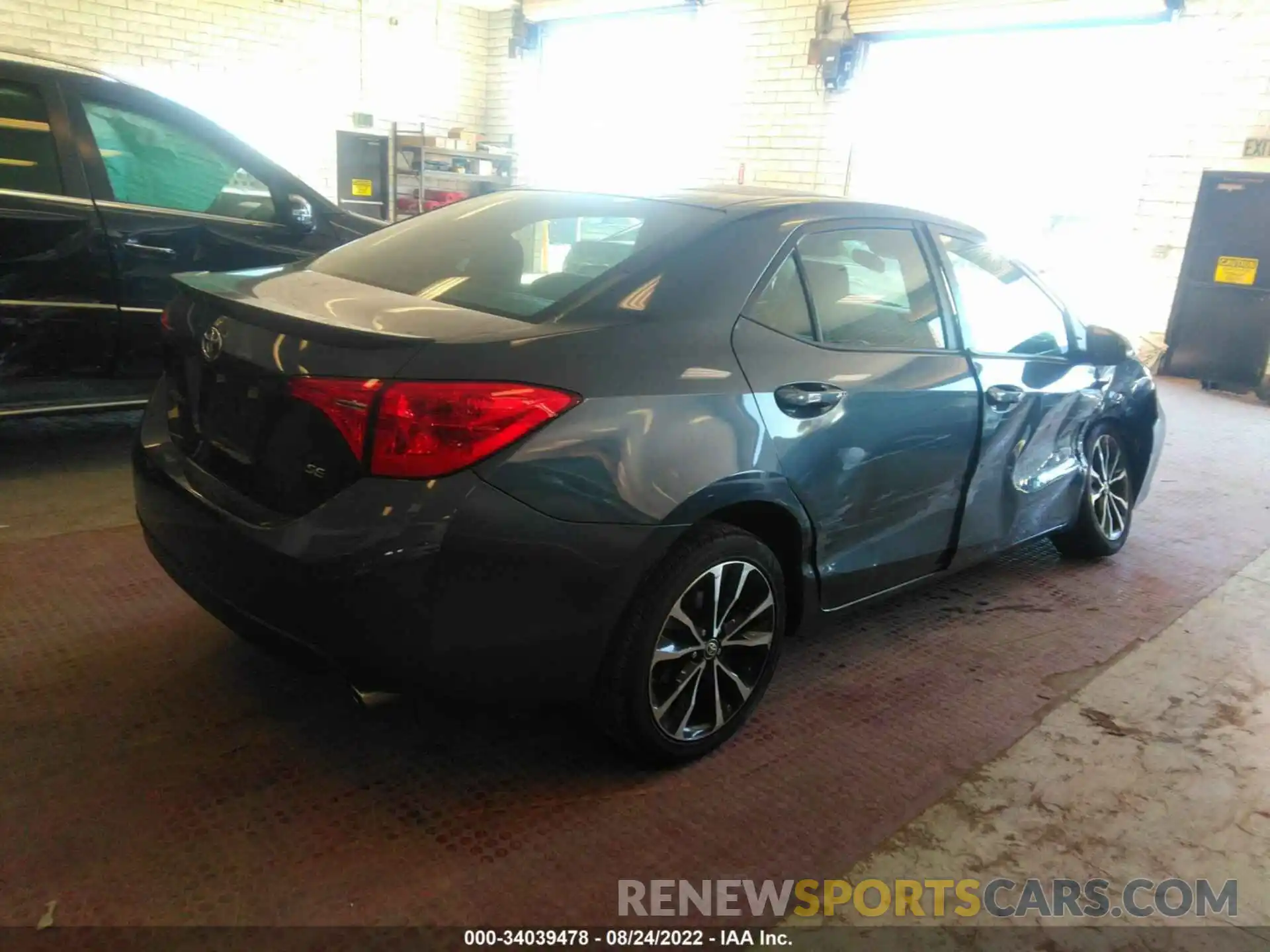 4 Photograph of a damaged car 5YFBURHE2KP874974 TOYOTA COROLLA 2019