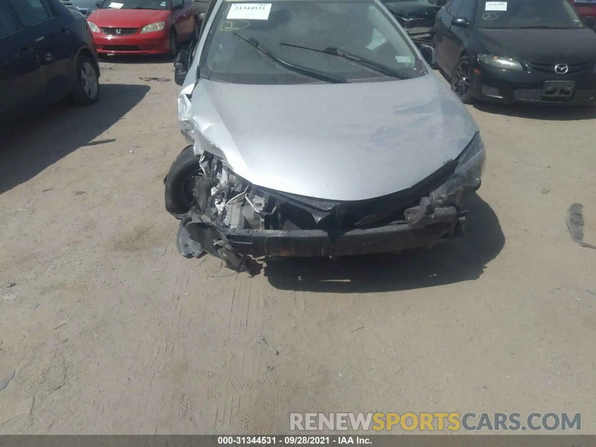 6 Photograph of a damaged car 5YFBURHE2KP875266 TOYOTA COROLLA 2019