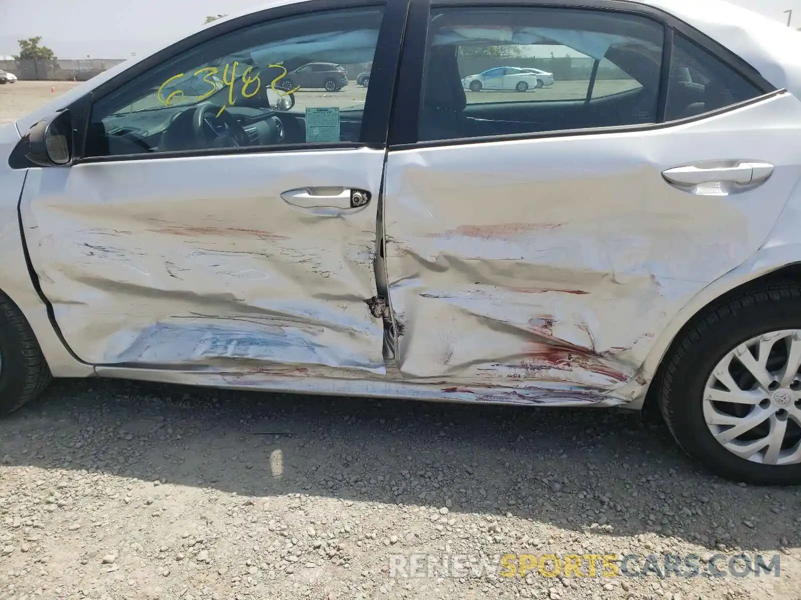 9 Photograph of a damaged car 5YFBURHE2KP875364 TOYOTA COROLLA 2019