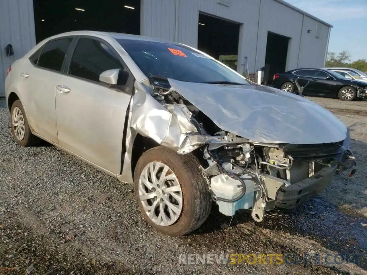 1 Photograph of a damaged car 5YFBURHE2KP875459 TOYOTA COROLLA 2019