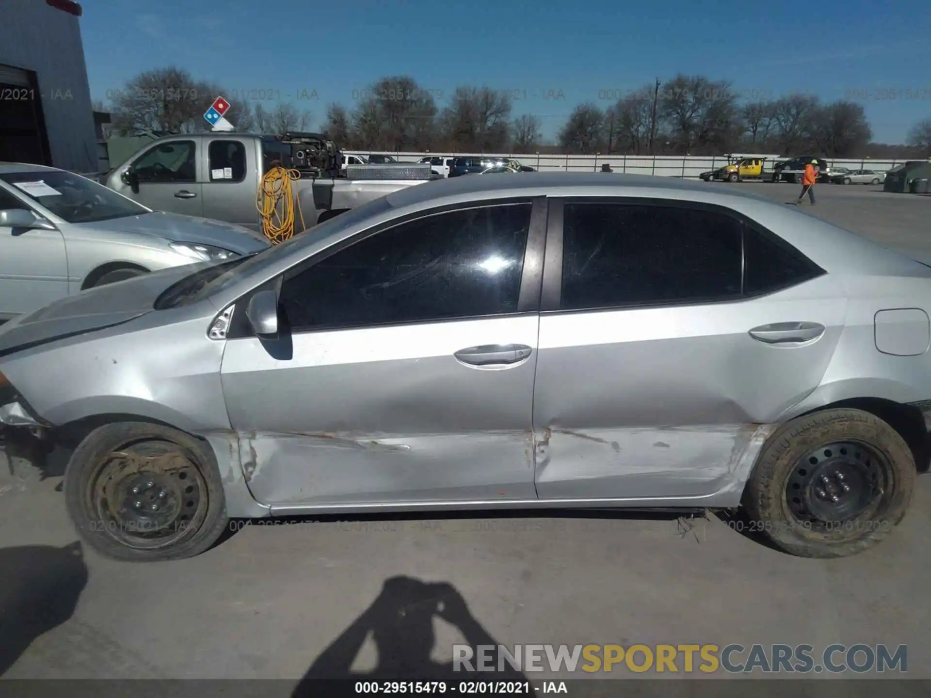 6 Photograph of a damaged car 5YFBURHE2KP876210 TOYOTA COROLLA 2019