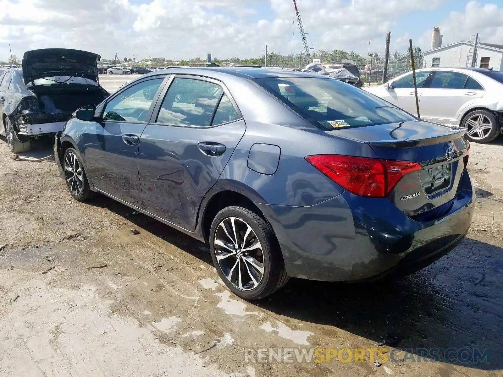 3 Photograph of a damaged car 5YFBURHE2KP876448 TOYOTA COROLLA 2019