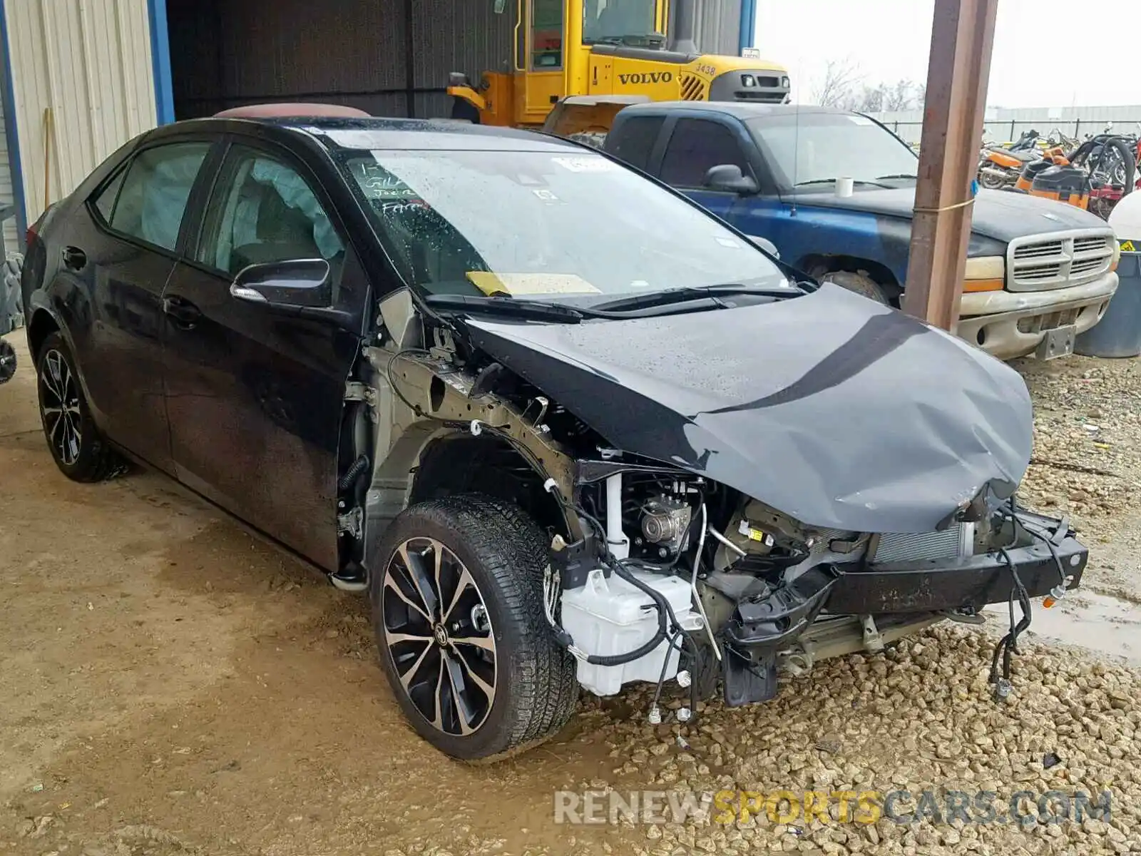 1 Photograph of a damaged car 5YFBURHE2KP876840 TOYOTA COROLLA 2019