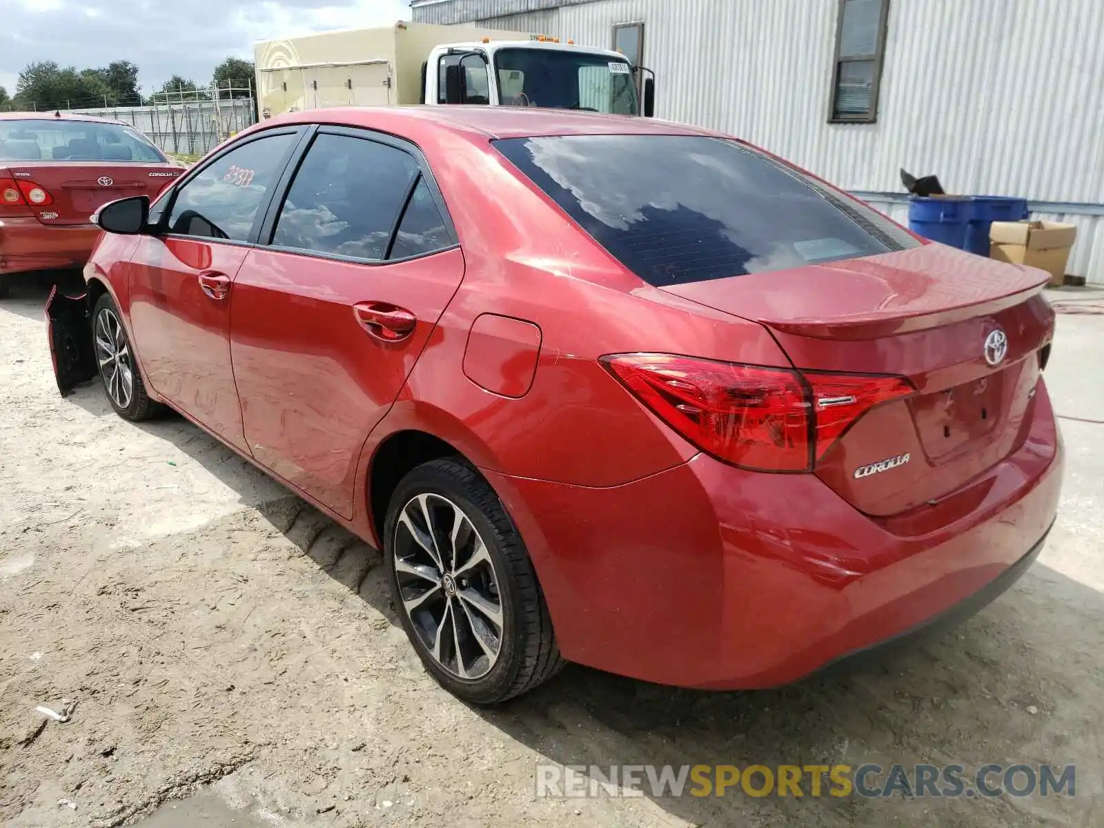 3 Photograph of a damaged car 5YFBURHE2KP877079 TOYOTA COROLLA 2019