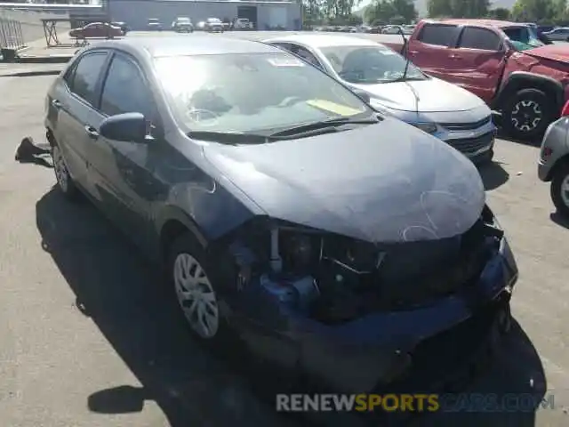 1 Photograph of a damaged car 5YFBURHE2KP877082 TOYOTA COROLLA 2019