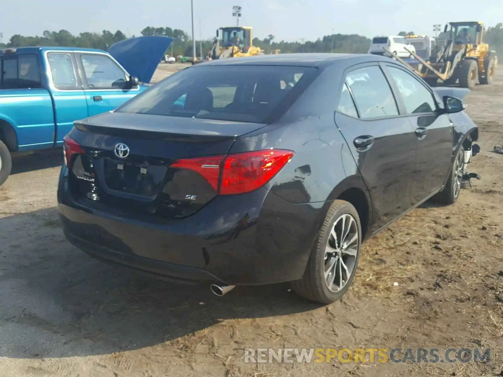 4 Photograph of a damaged car 5YFBURHE2KP877809 TOYOTA COROLLA 2019