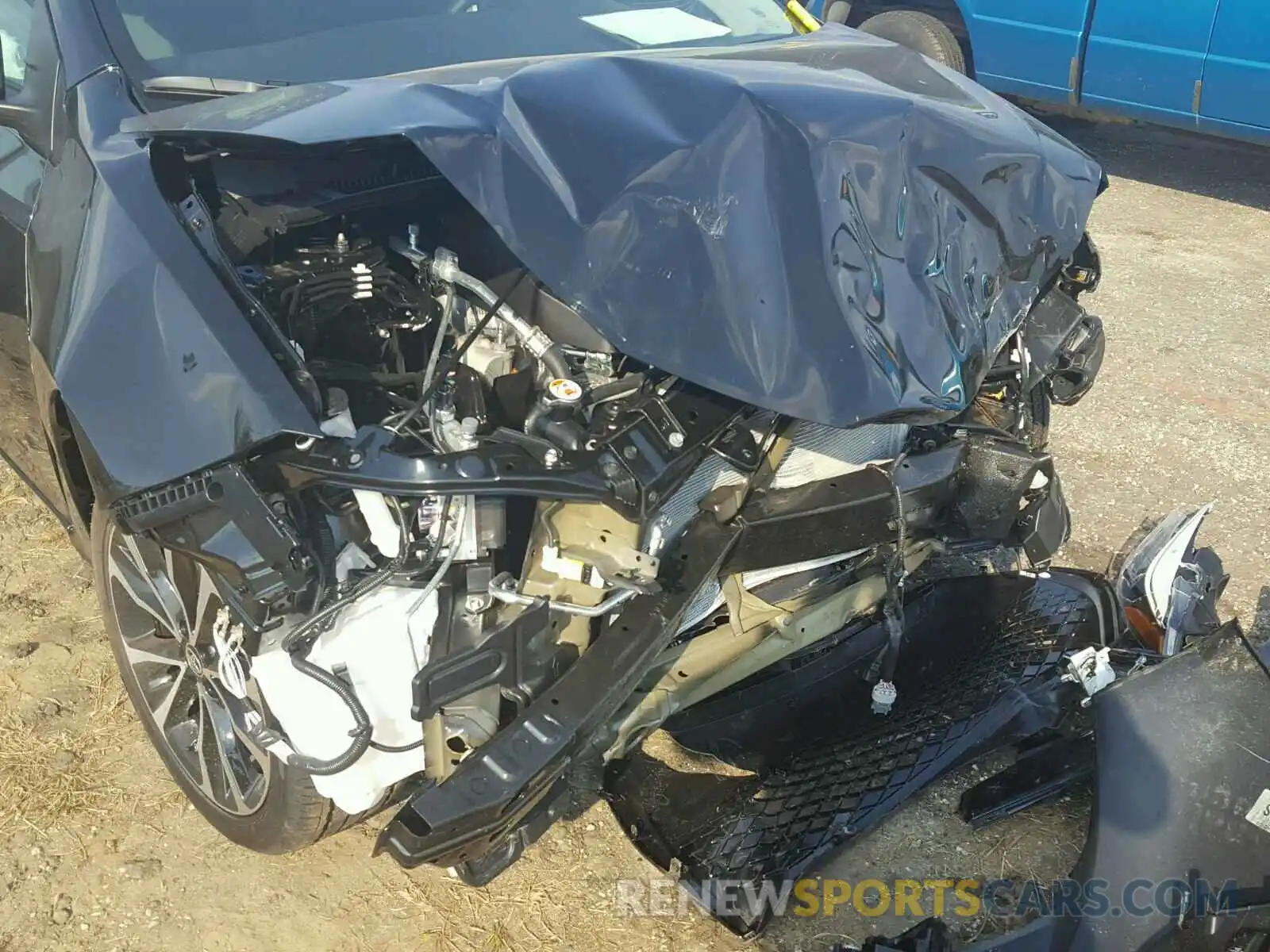 9 Photograph of a damaged car 5YFBURHE2KP877809 TOYOTA COROLLA 2019