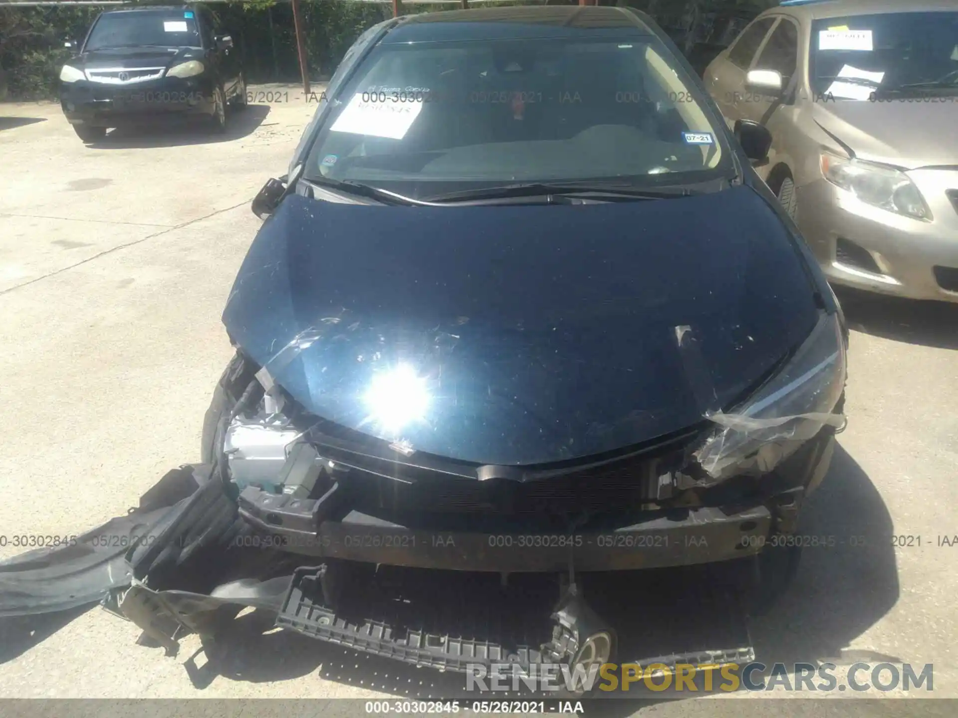 6 Photograph of a damaged car 5YFBURHE2KP877986 TOYOTA COROLLA 2019